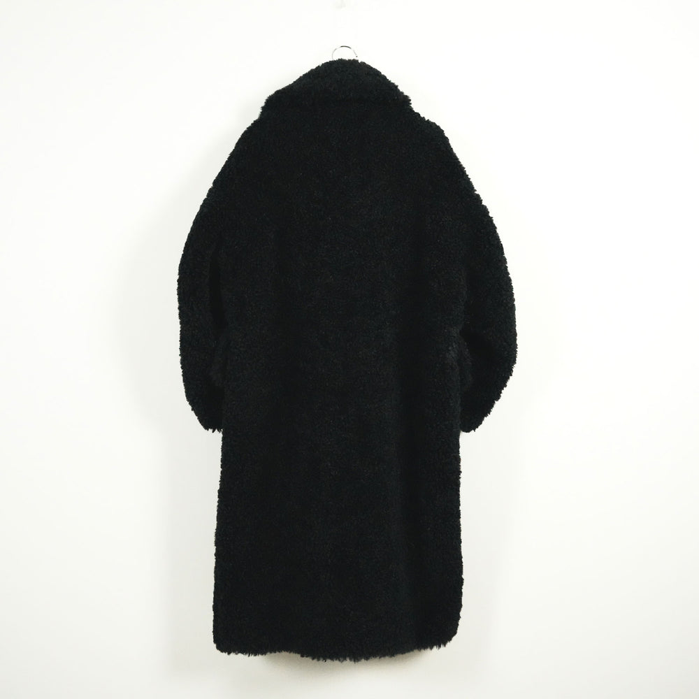 
                  
                    FAUX SHEARLING DOUBLE-BREASTED COAT
                  
                