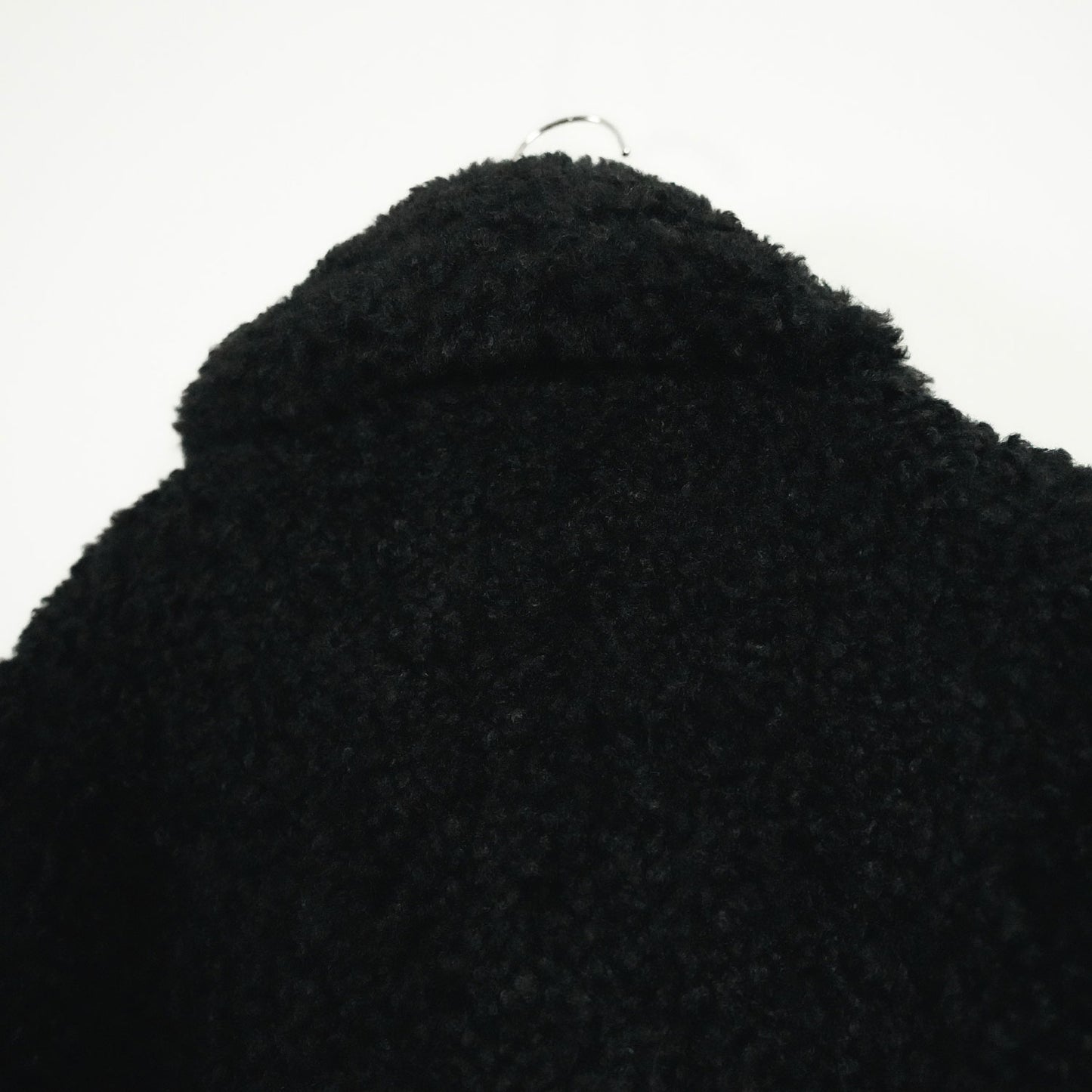 
                  
                    FAUX SHEARLING DOUBLE-BREASTED COAT
                  
                