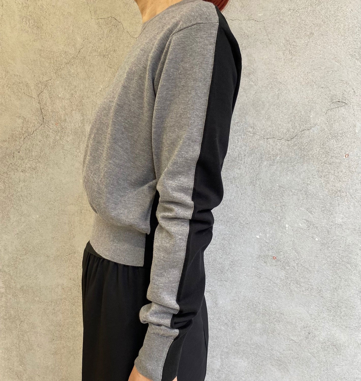 
                  
                    Cotton 16G Tight Fit Pull Over-CAMEL×LT.BEIGE-
                  
                