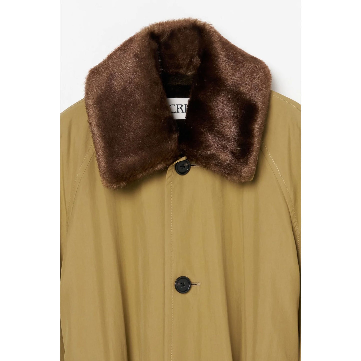 
                  
                    Cotton / Polyester Balmacaan Fur Liner
                  
                