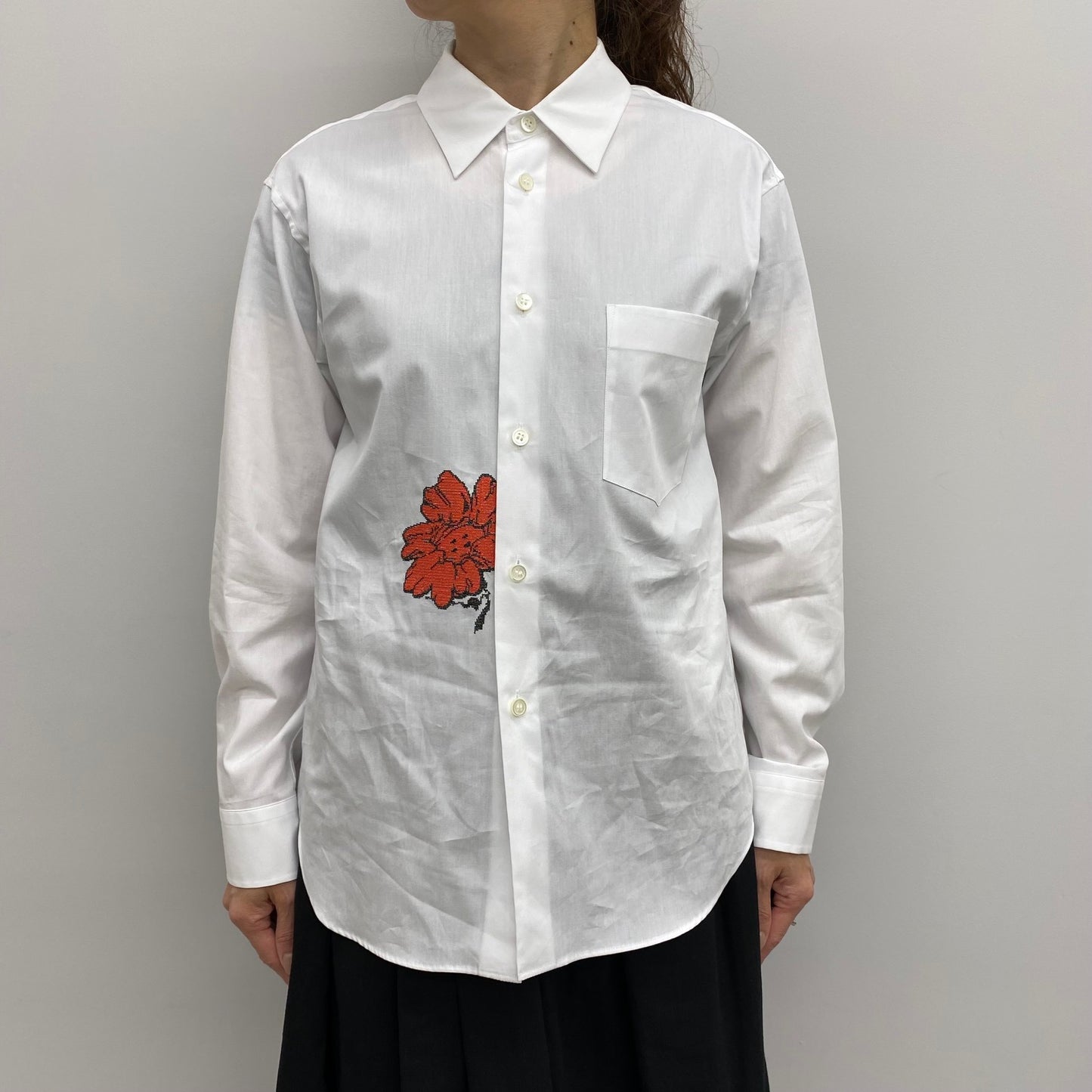 SHUN SUDO 綿ブロード 刺繍シャツ – OBLIGE