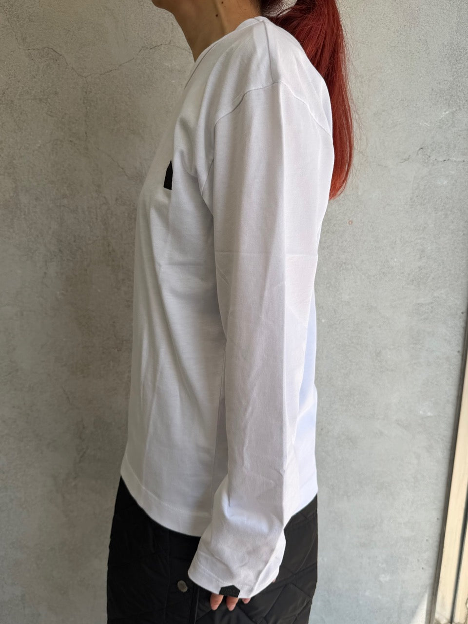 
                  
                    UNISEX PRINT ON SLEEVE LONGSLEEVE TEE
                  
                