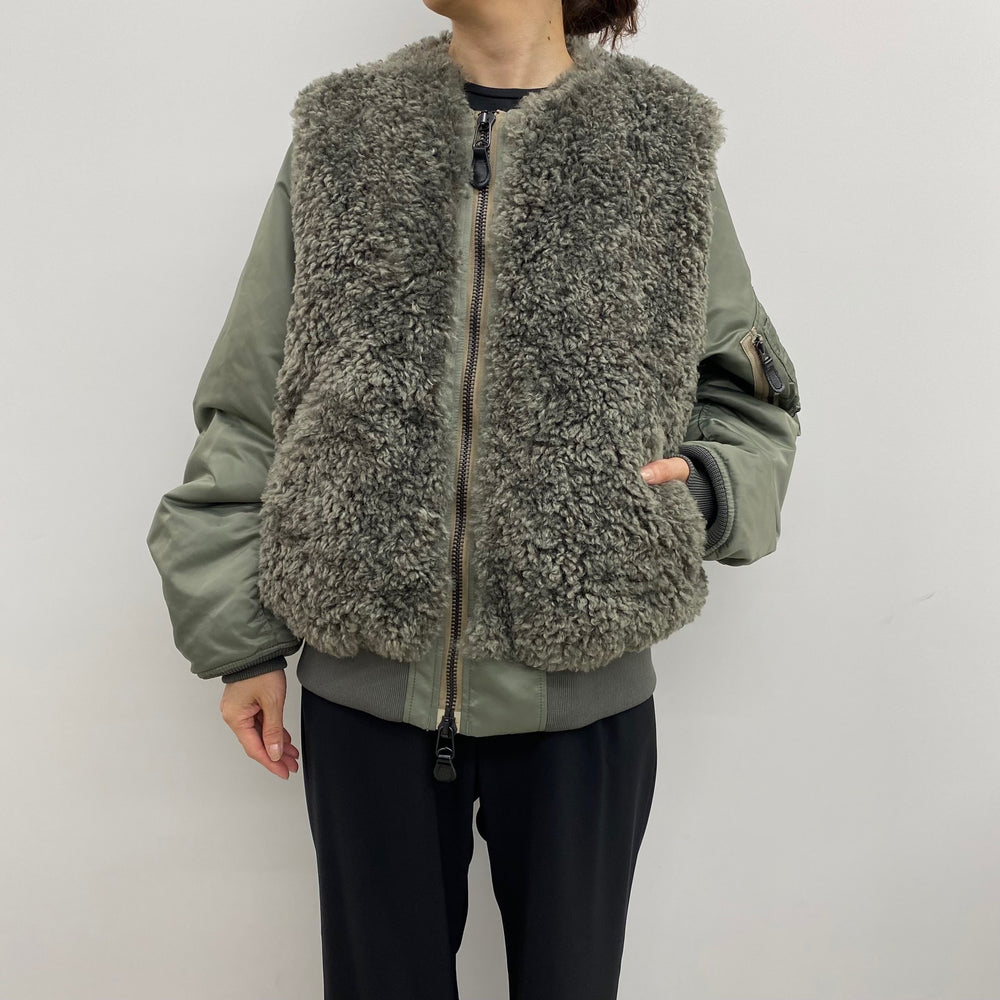 FAUX SHEARLING TYPE MA-1 – OBLIGE