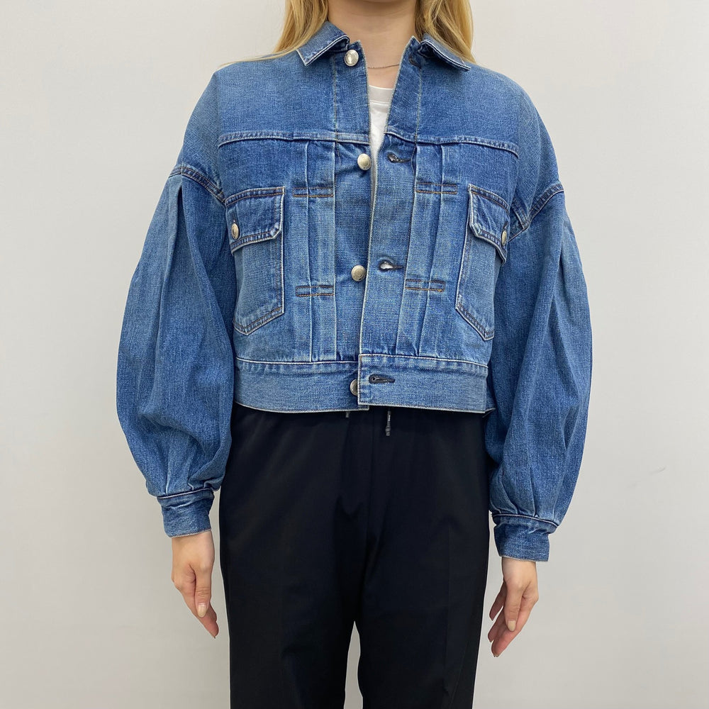 BALLOON SLEEVE DENIM JACKET/TYPE2 – OBLIGE