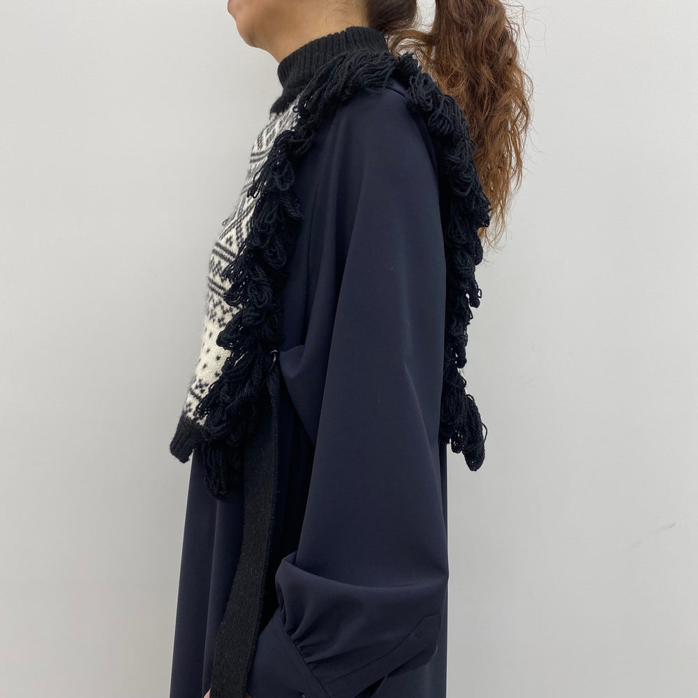 
                  
                    NORDIC FRINGE SWEATER VEST
                  
                