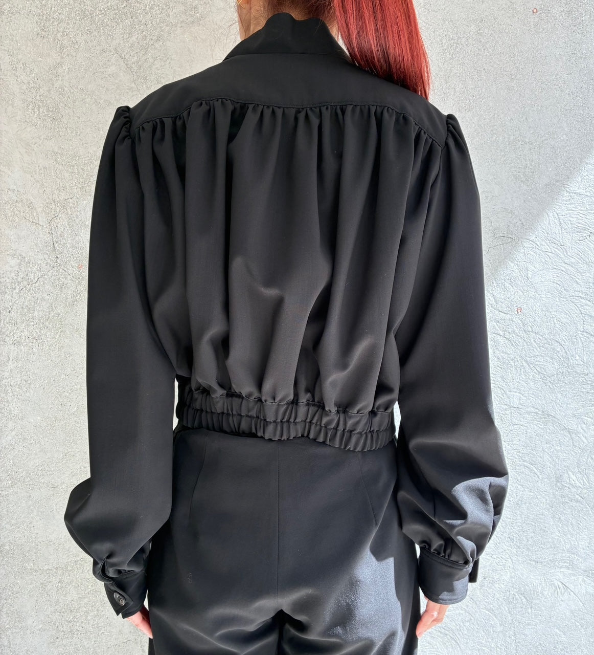 
                  
                    FRINGED TIE BULUSON -ECRU-
                  
                