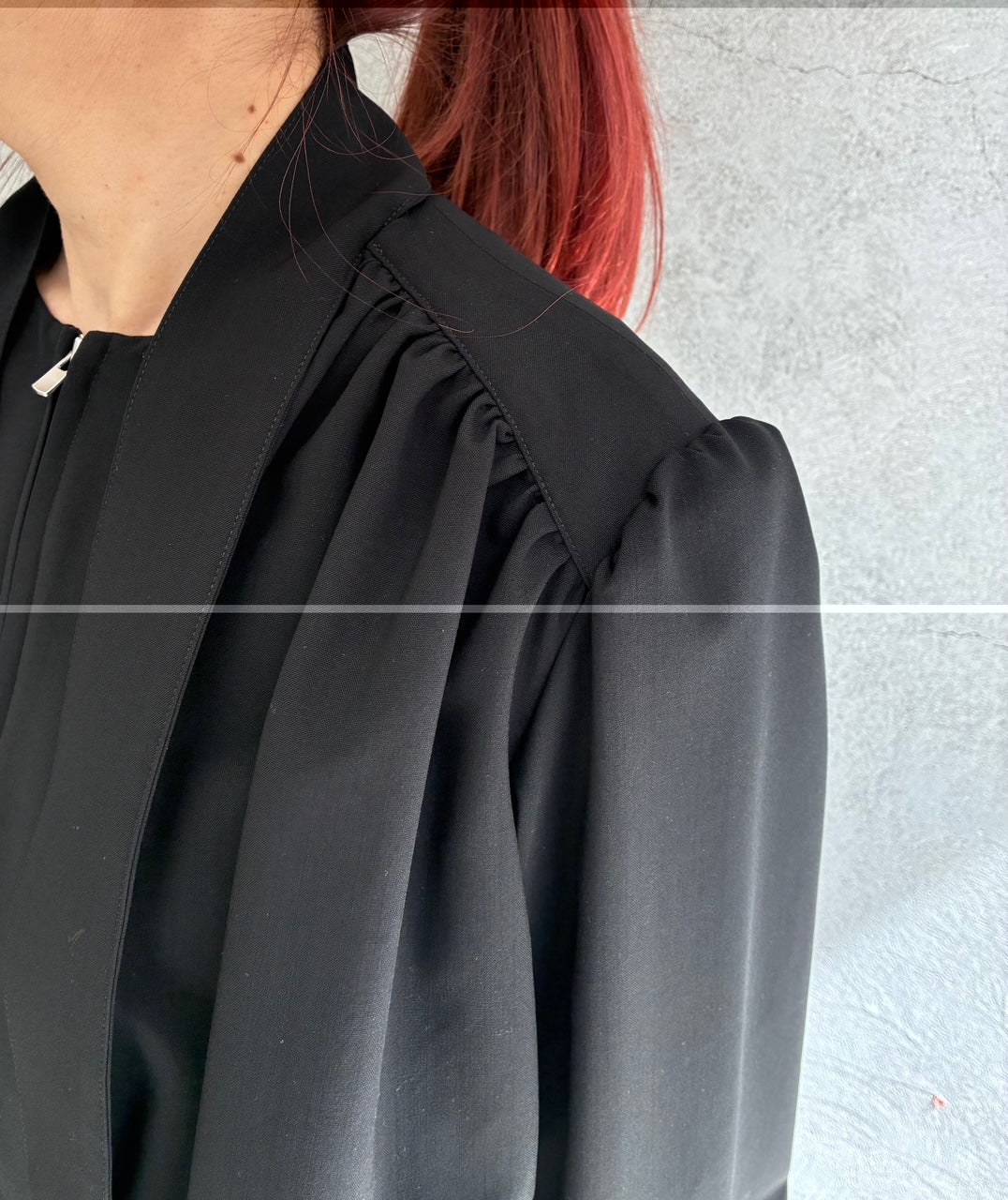 
                  
                    FRINGED TIE BULUSON -ECRU-
                  
                