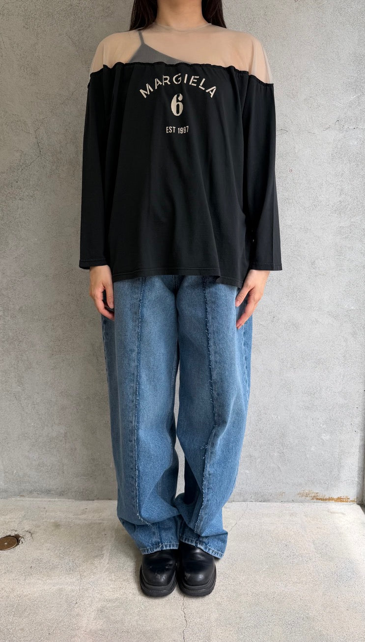 
                  
                    Mannequin Print Jersey Top
                  
                