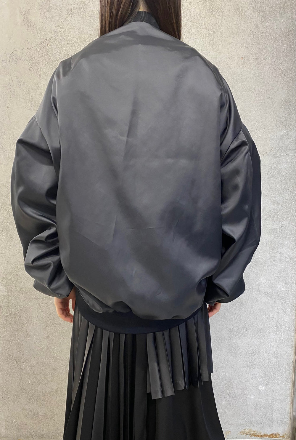 sale☆ビアズリー シャーリングブルゾン ジャンバーアウター羽織り 黒 BEARDSLEY / ビアズリー アウター（条件：ブラック系