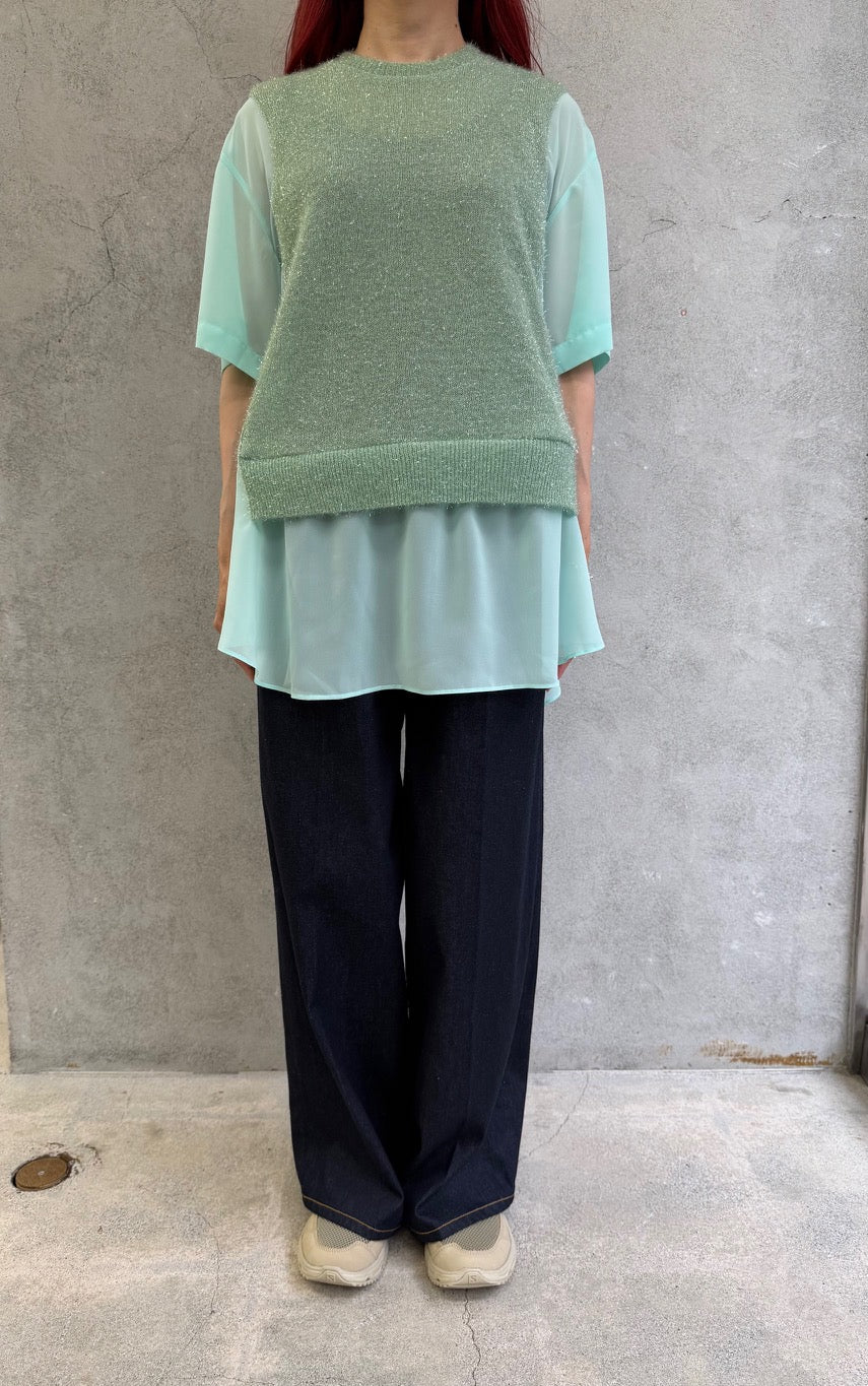
                  
                    ラメ×シアーTOPS
                  
                