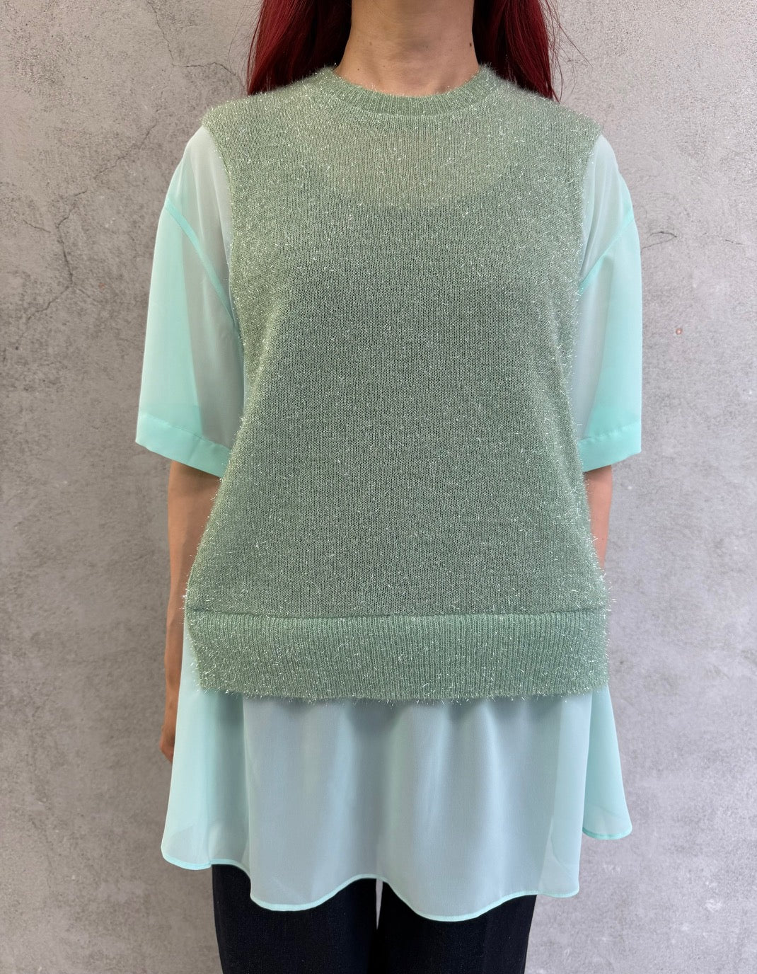 
                  
                    ラメ×シアーTOPS
                  
                