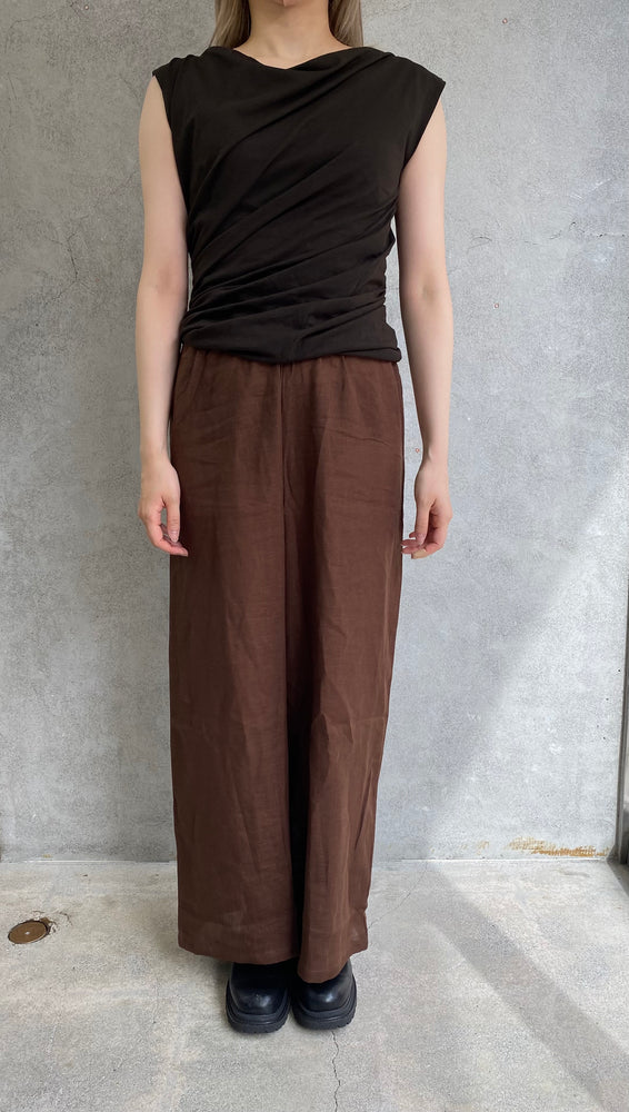 
                  
                    SEPIA PANTS-BAKKE BROWN-
                  
                