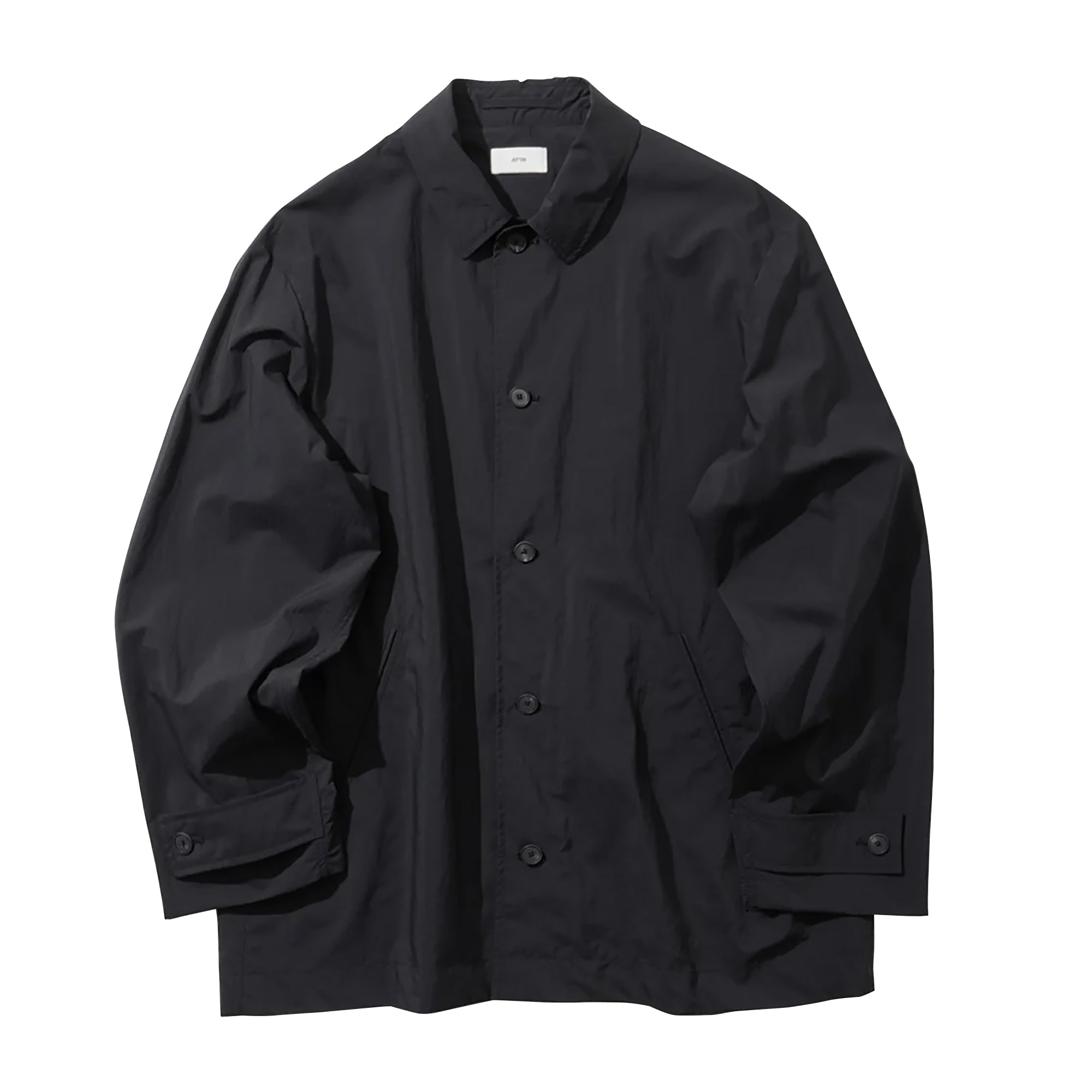 パッカブルペリンスコート/36/ナイロン/BLK/A201APFCO0160MX TRAVEL NYLON | パッカブルコート - UNISEX / ATON