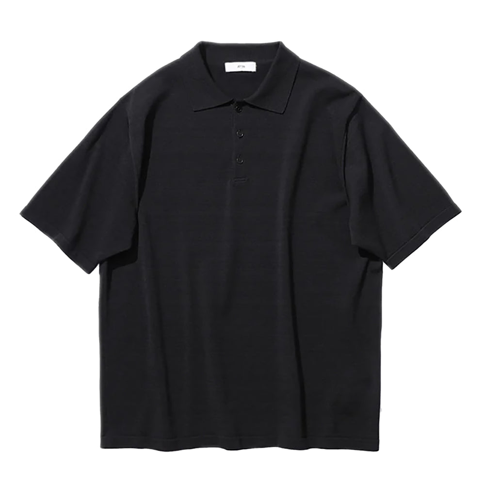 FRESCA KNIT HAIF SLEEVE POLO SWEATER