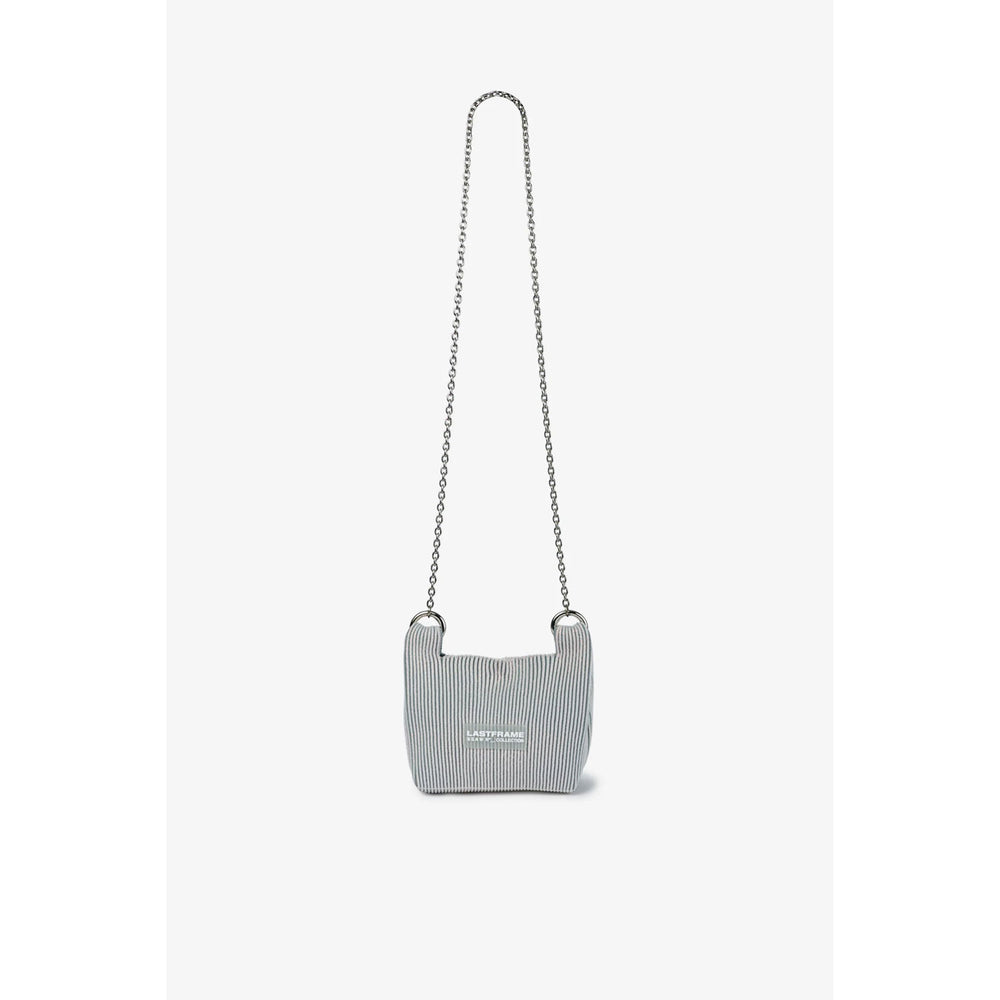 
                  
                    KYOTO METALLIC WRAP BAG MINI(CHAIN)-HOLOGRAM×GRAY-
                  
                
