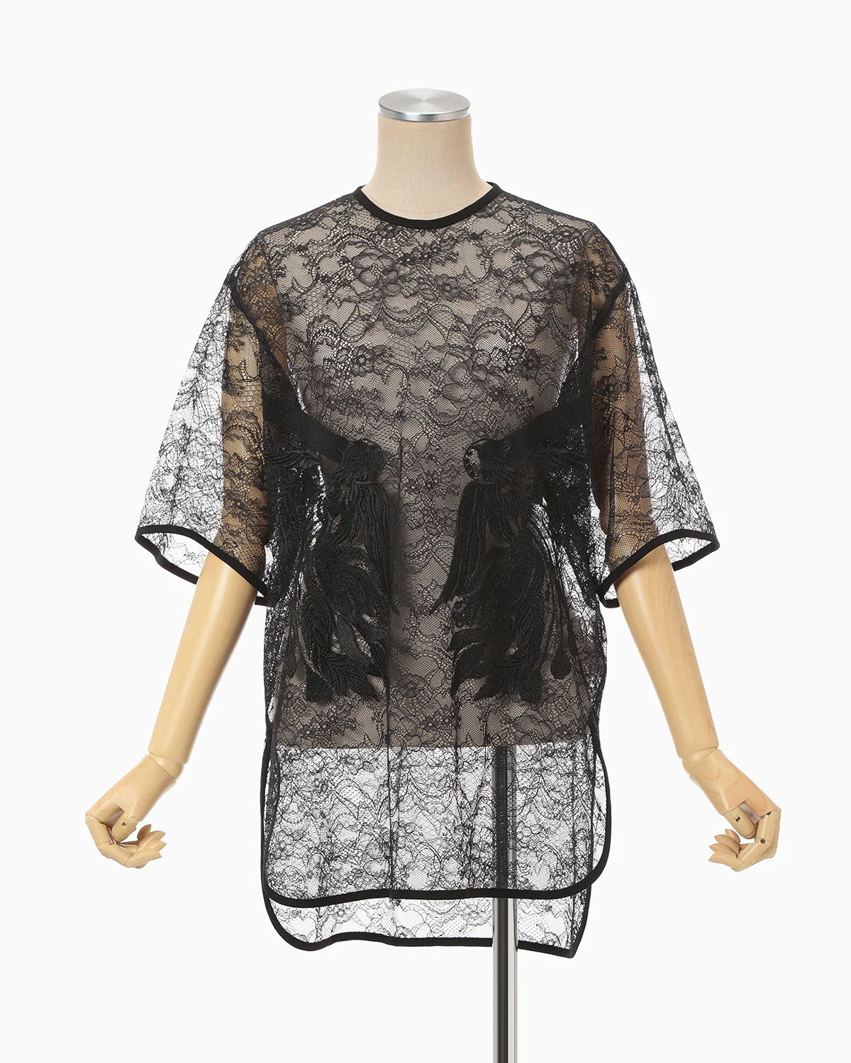 
                  
                    Raschel Lace Embroidered Top - black
                  
                