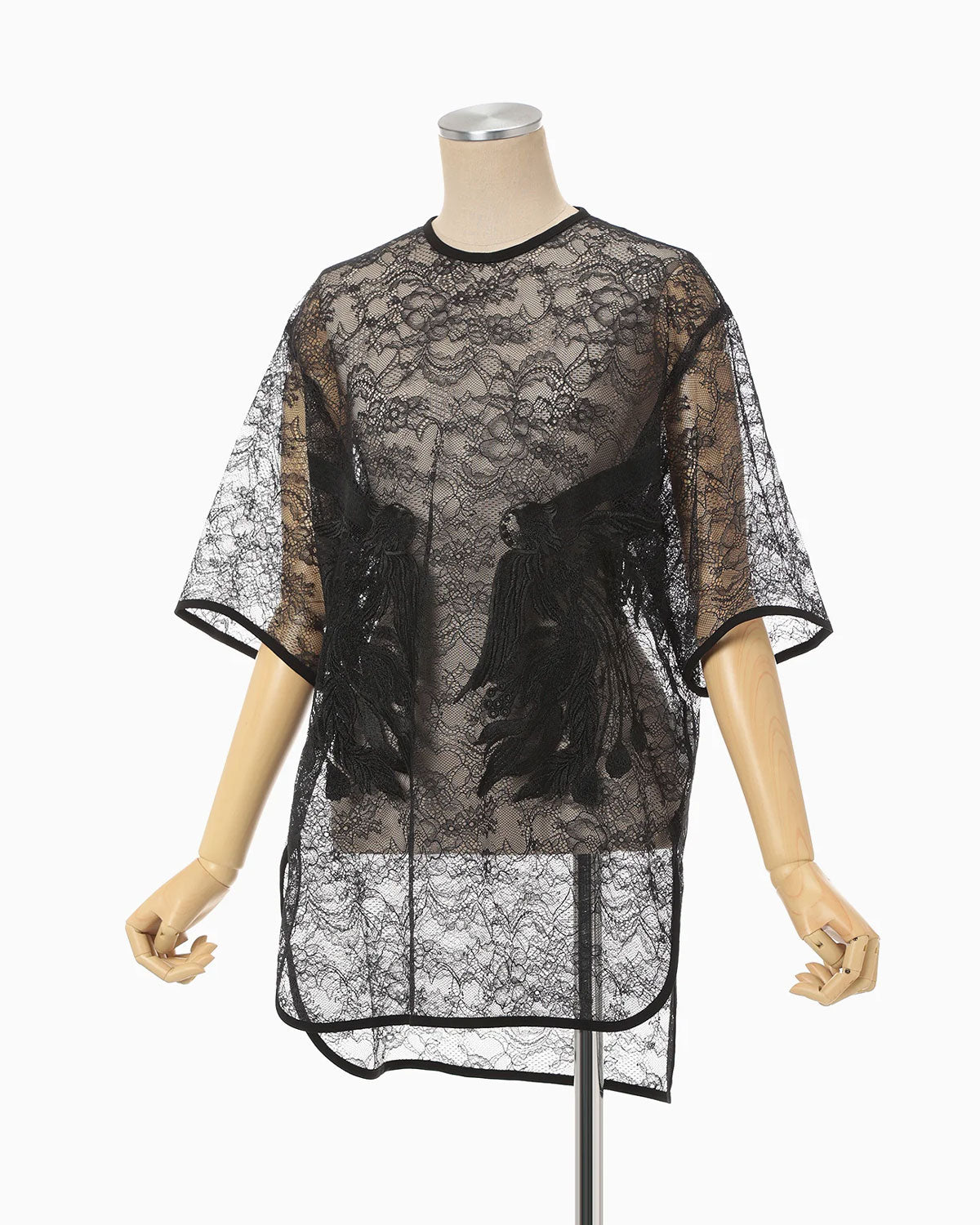 
                  
                    Raschel Lace Embroidered Top - black
                  
                