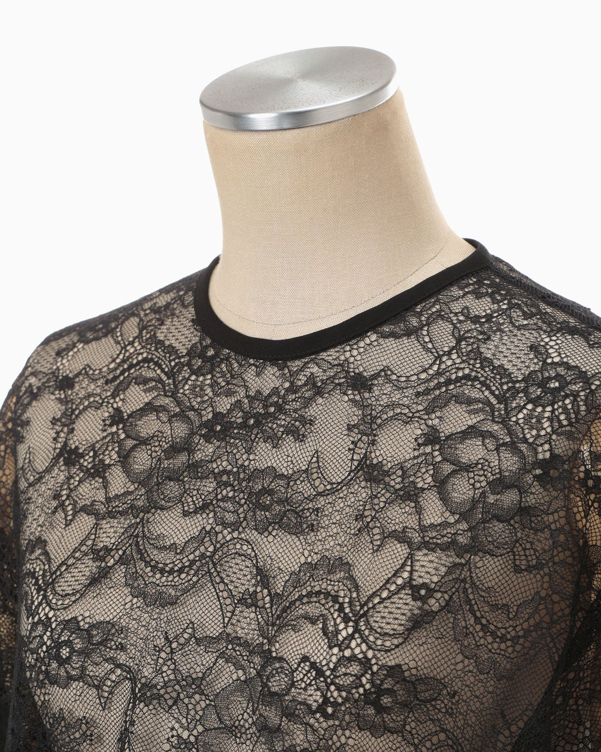 
                  
                    Raschel Lace Embroidered Top - black
                  
                