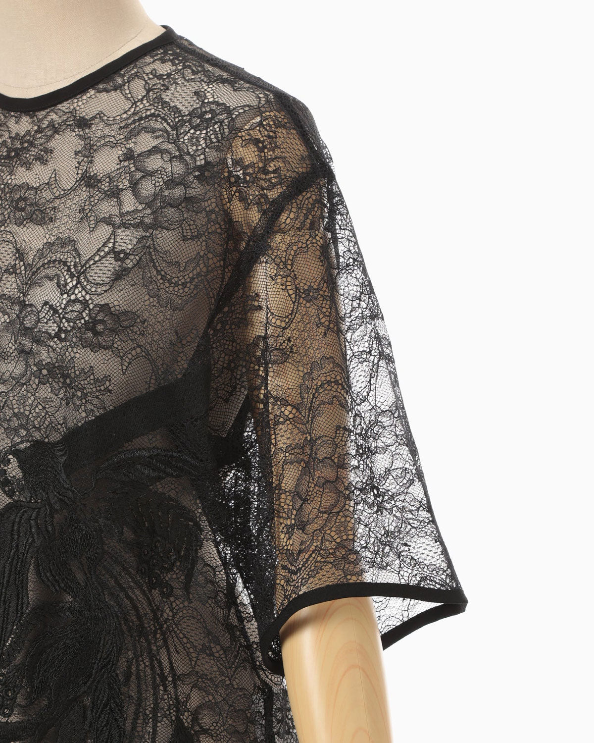 
                  
                    Raschel Lace Embroidered Top - black
                  
                