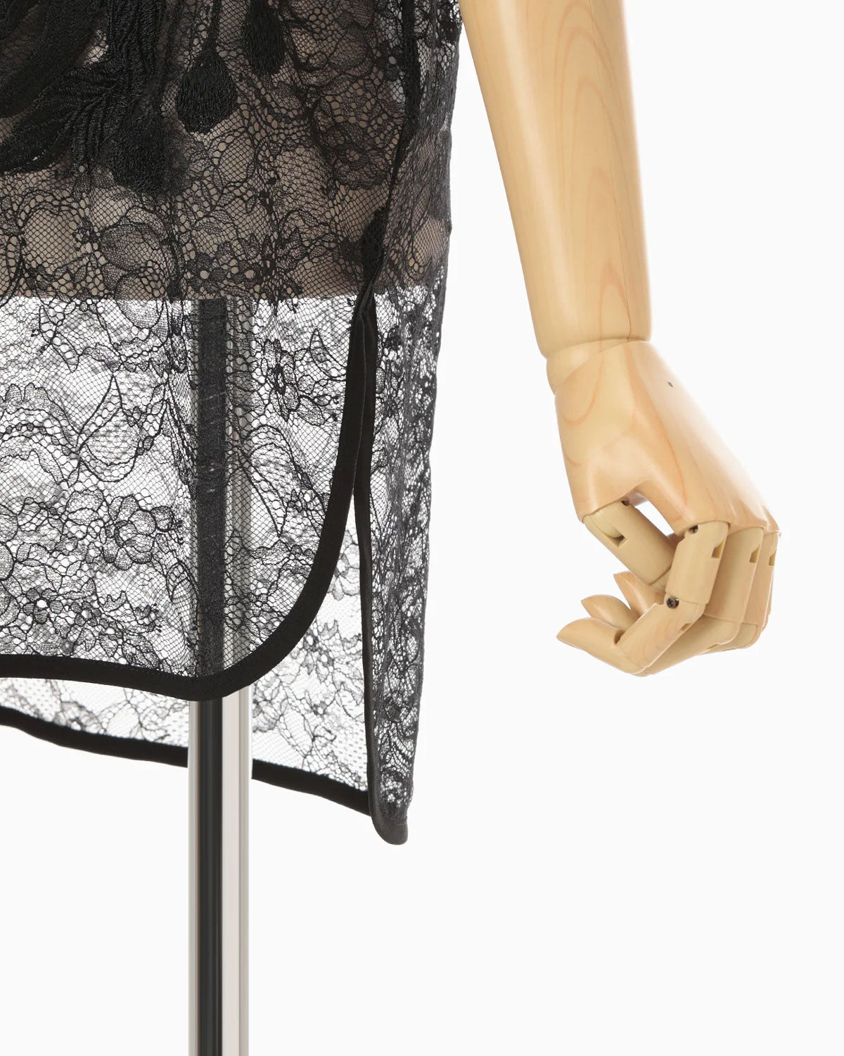 
                  
                    Raschel Lace Embroidered Top - black
                  
                