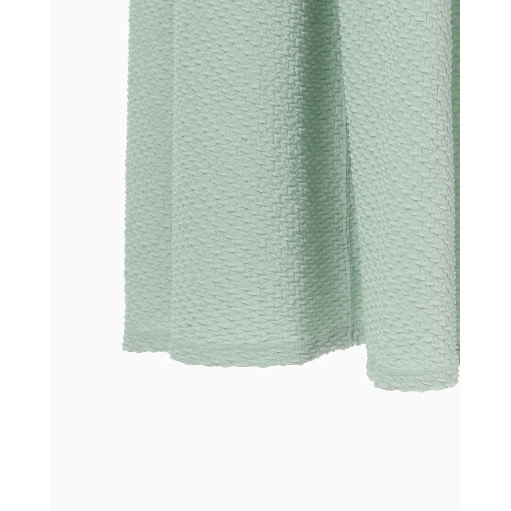 
                  
                    Shirring Jersey Jacquard Flare Skirt - light blue
                  
                