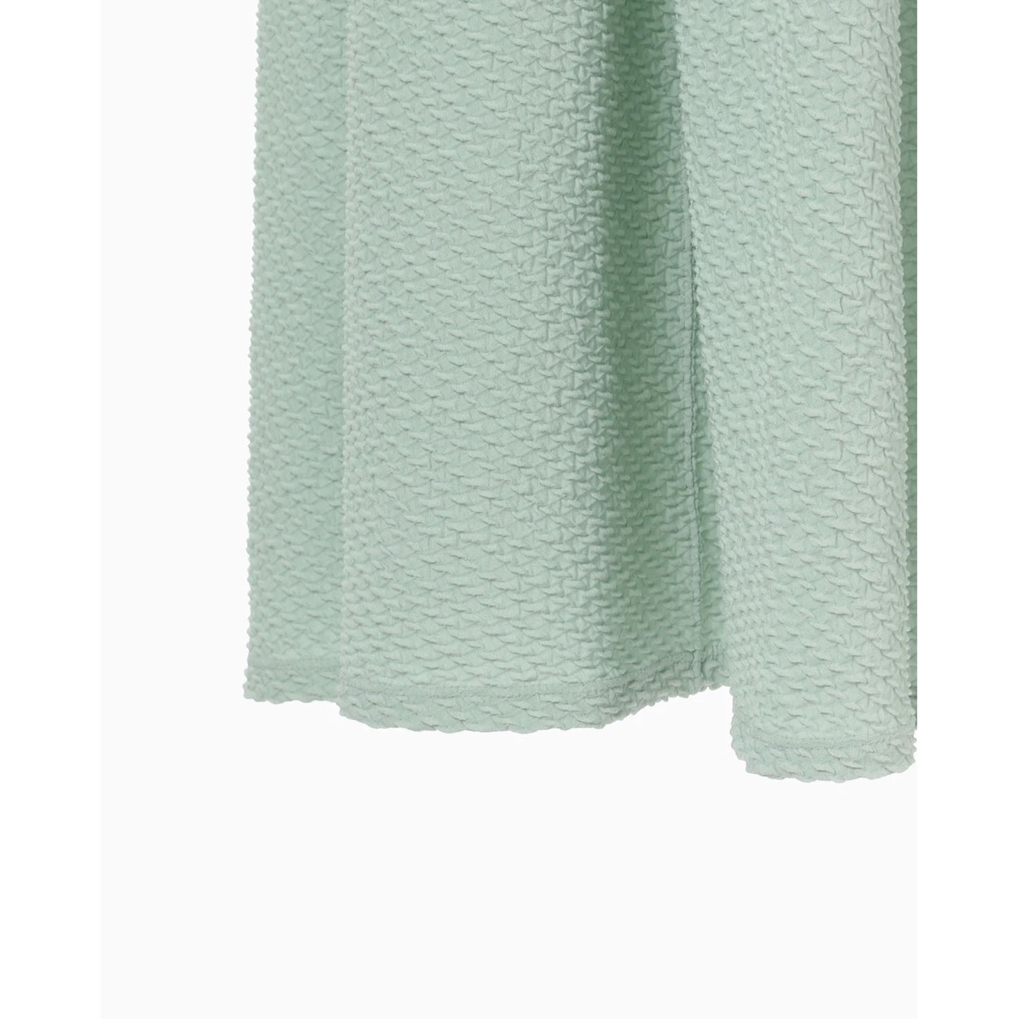 
                  
                    Shirring Jersey Jacquard Flare Skirt - light blue
                  
                