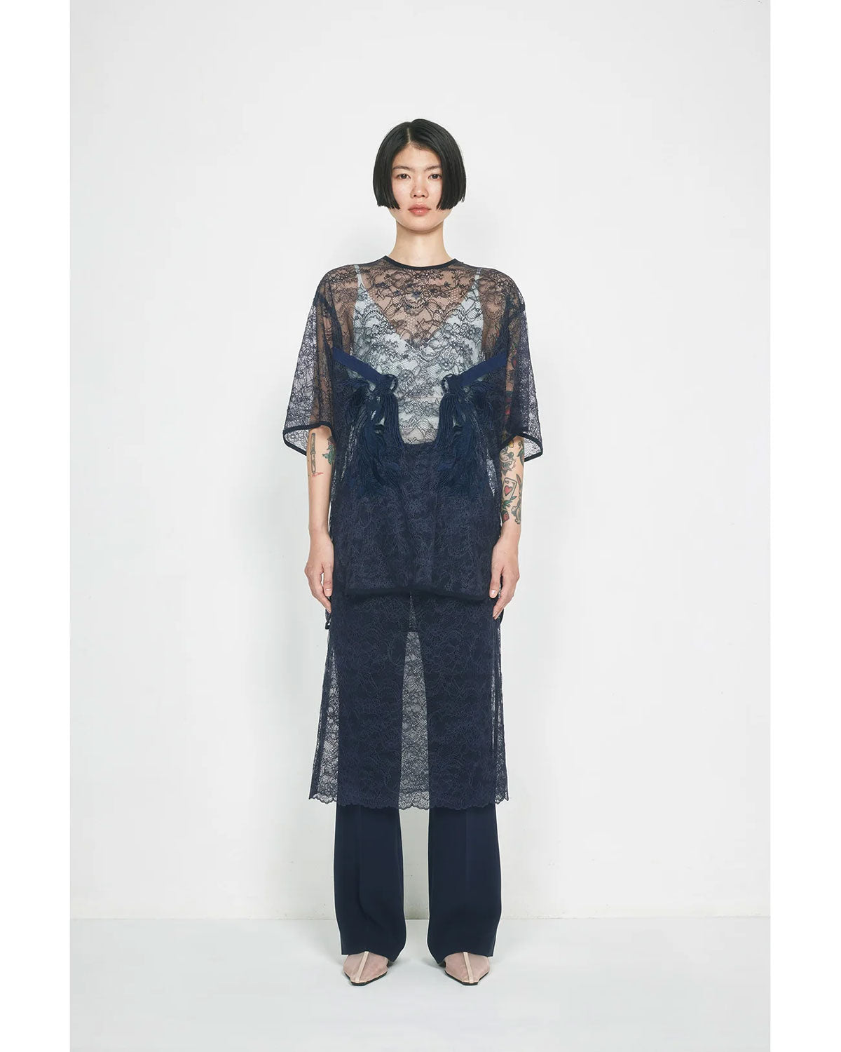 
                  
                    Raschel Lace Embroidered Top - black
                  
                