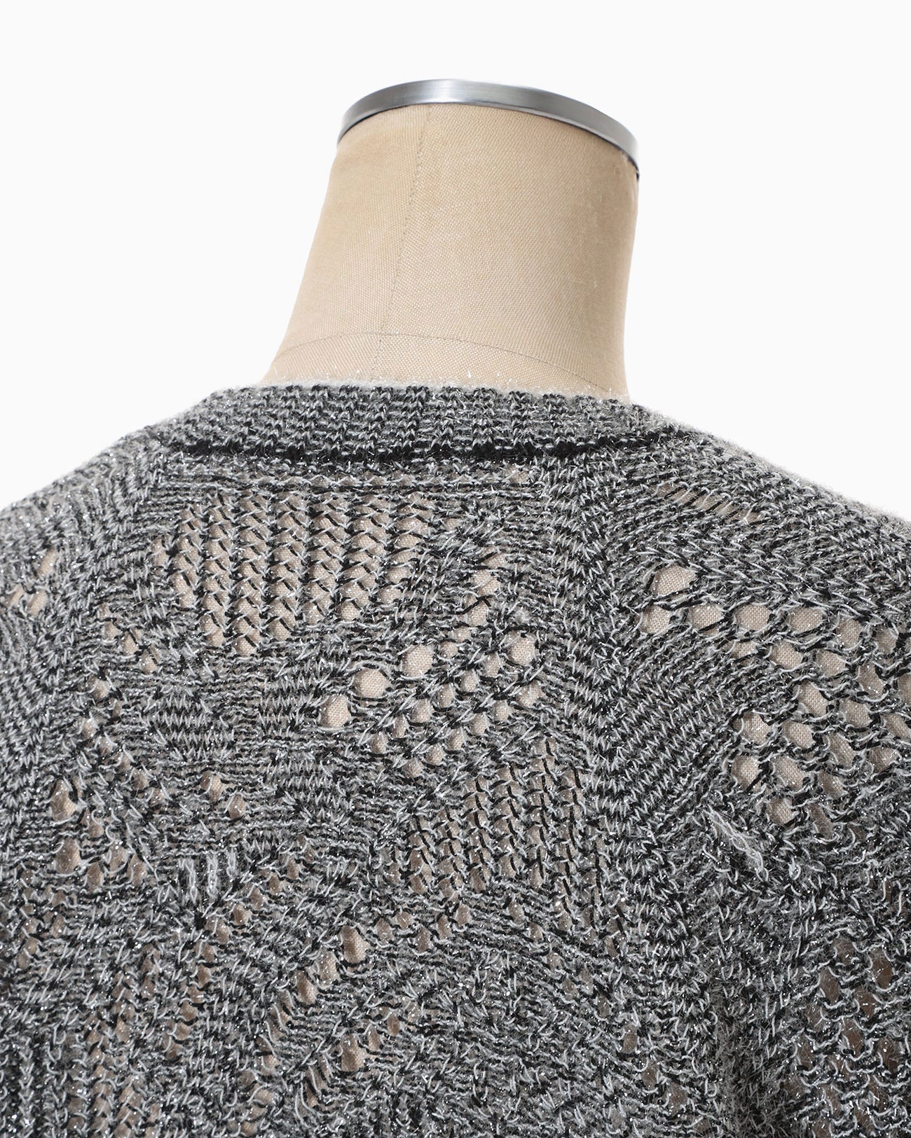 
                  
                    Shimmering Knit Top - light blue-
                  
                