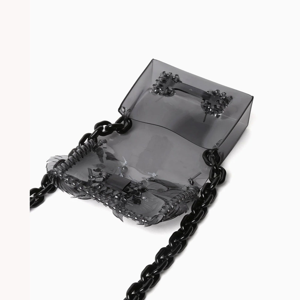 
                  
                    Transparent Sculptural Micro Chain Bag
                  
                