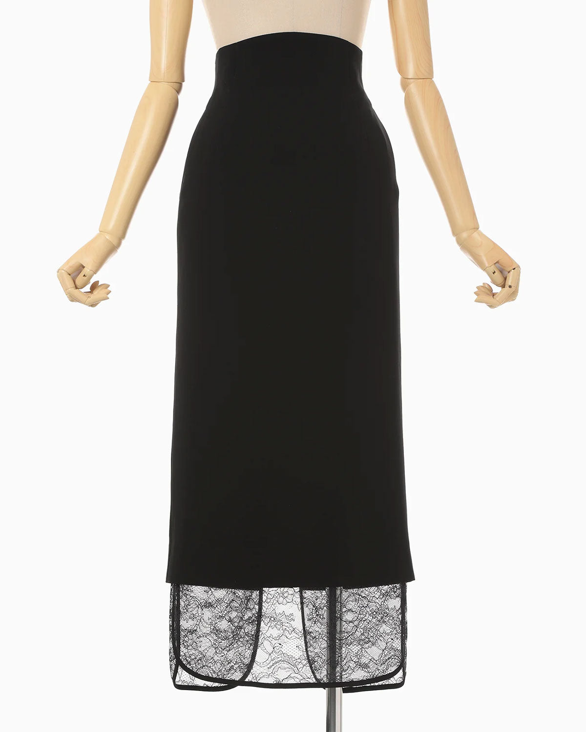 
                  
                    Raschel Lace Layered Skirt - black
                  
                
