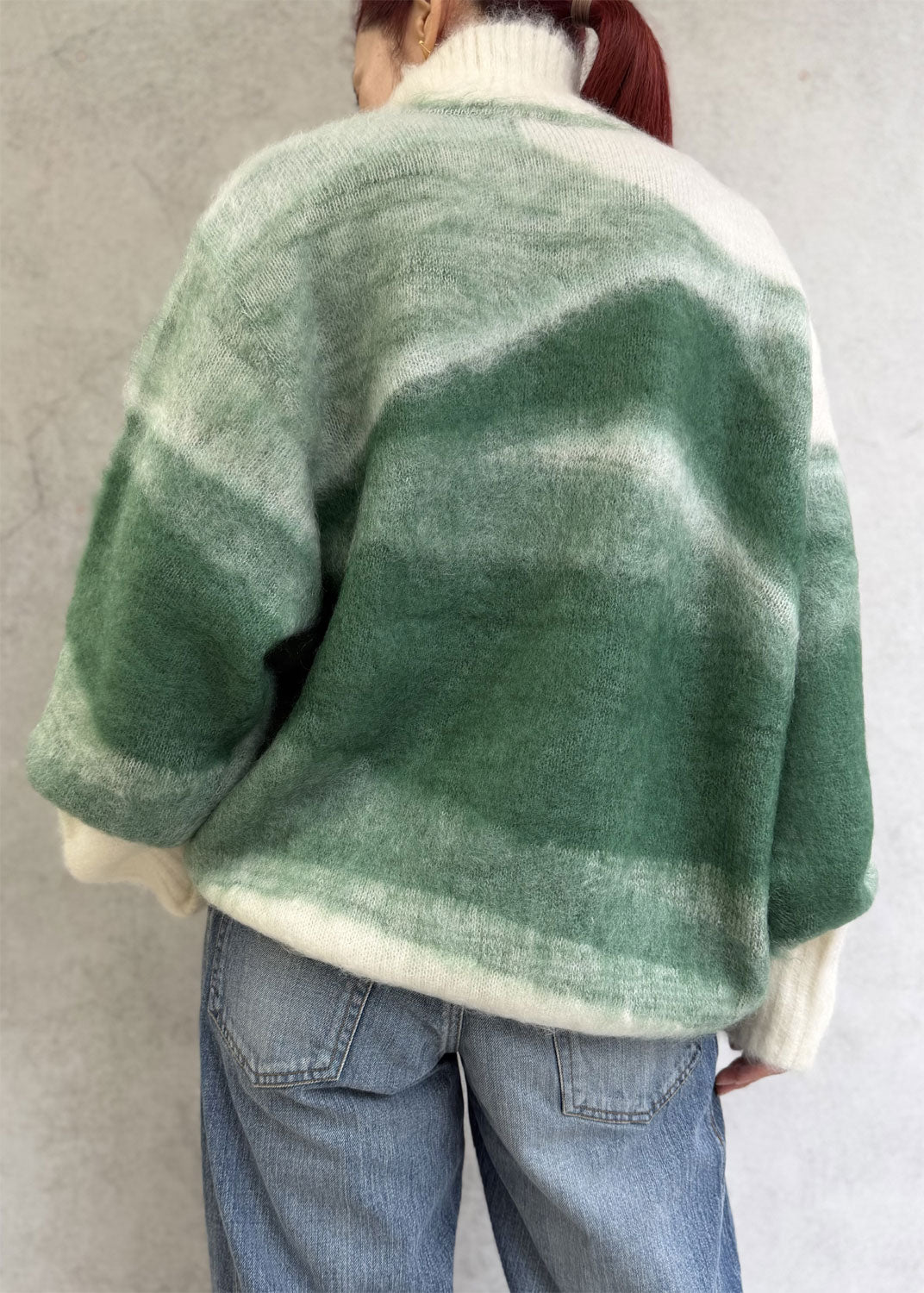 
                  
                    Wool Mohair High Neck Knit Top
                  
                