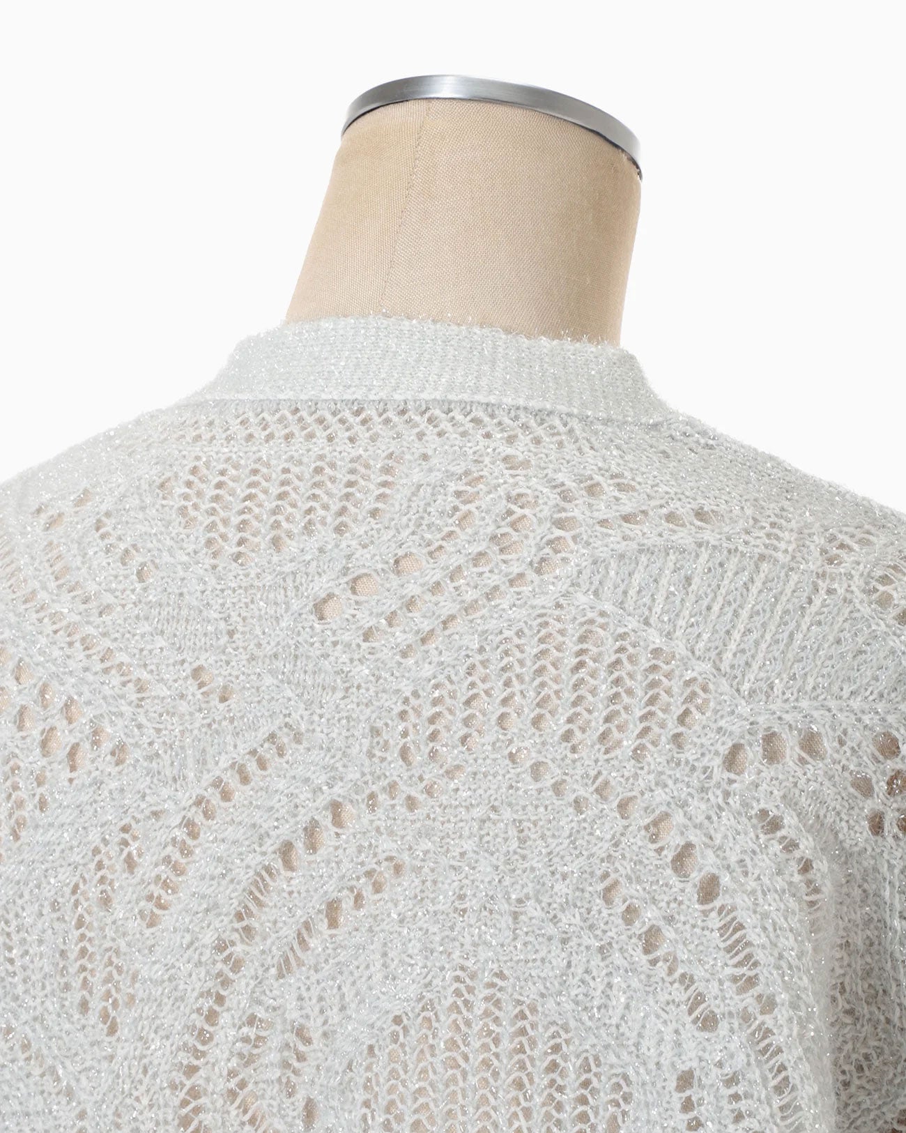 
                  
                    Shimmering Knit Cardigan - light blue
                  
                