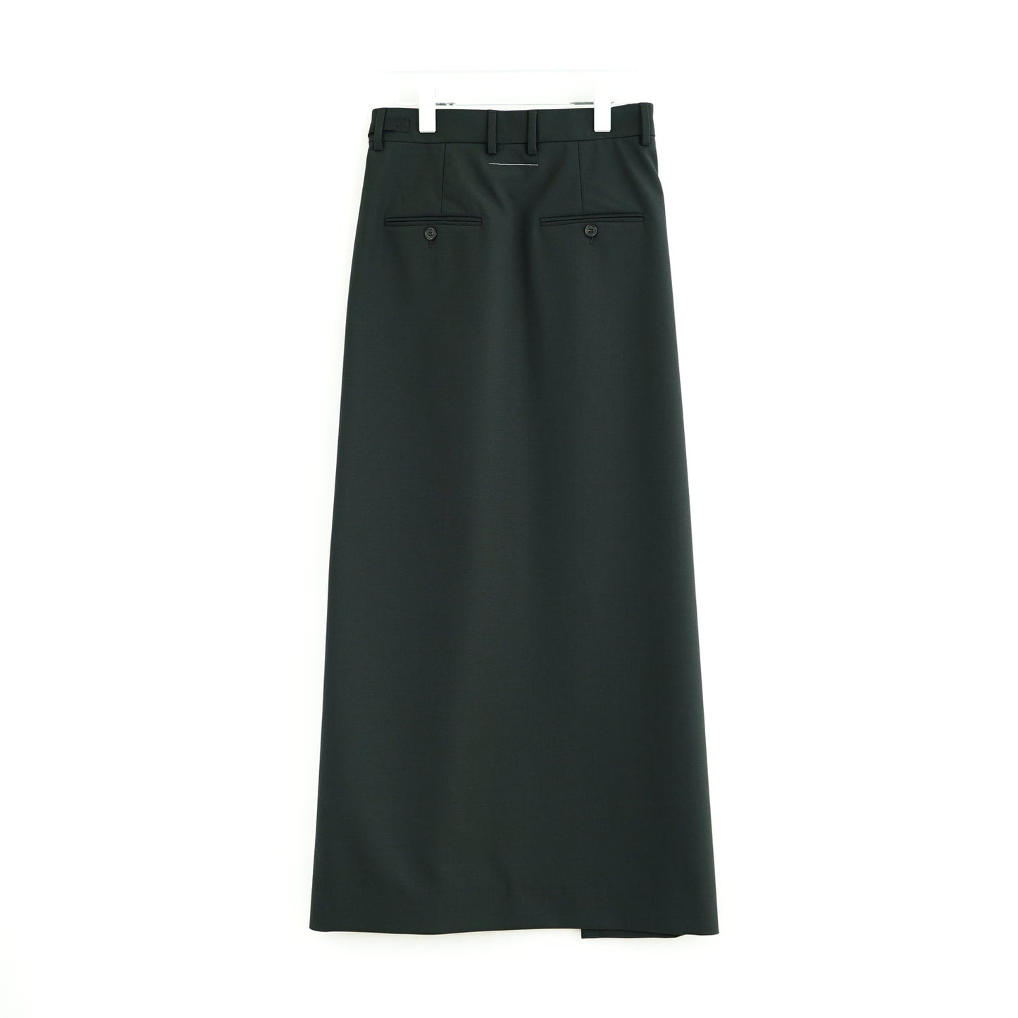 
                  
                    Wool Blend Wrap Skirt-BLACK-
                  
                