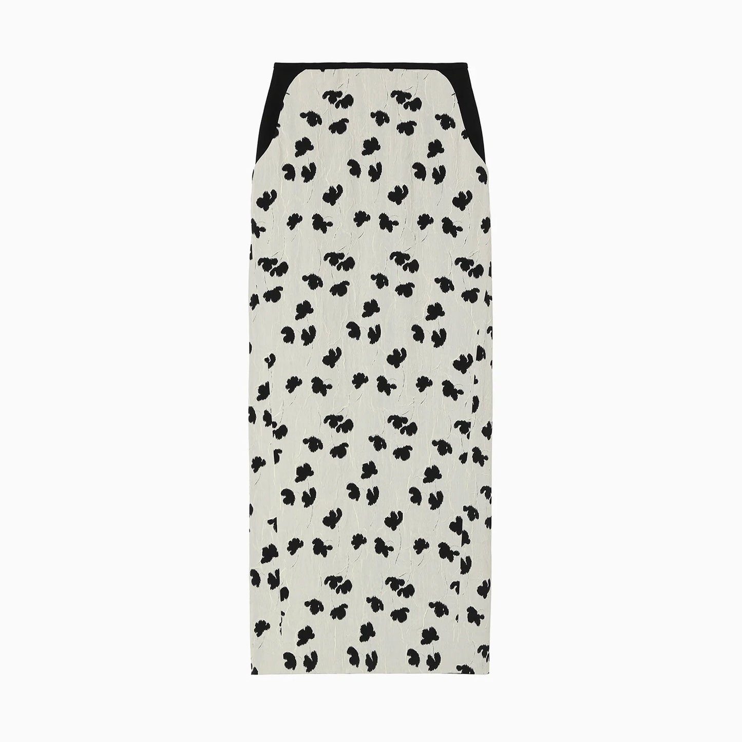 
                  
                    Double Layered Floral Jacquard Skirt
                  
                