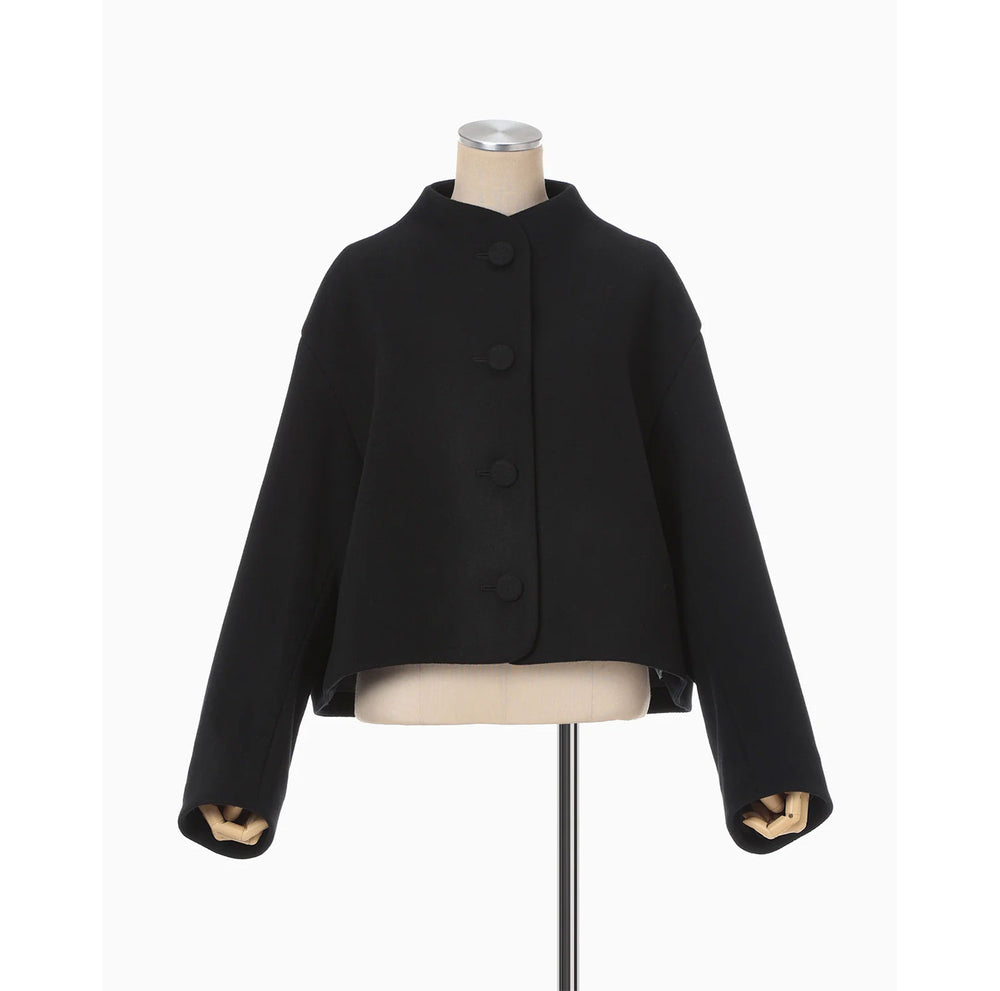 
                  
                    Wool Melton Short Cort - black
                  
                