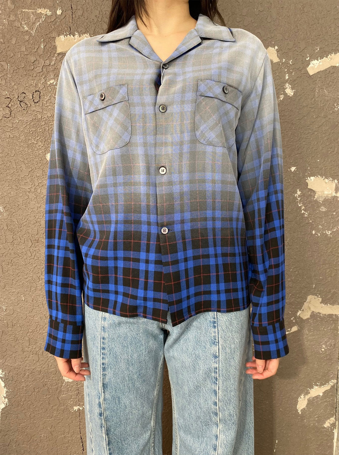 
                  
                    Faded check shirt
                  
                