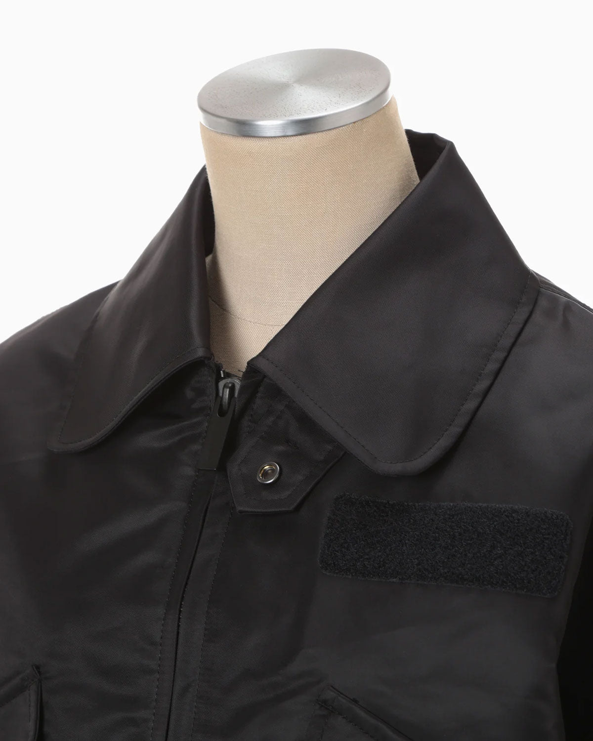 
                  
                    Nylon Twill 3D Embroidery Flight Jacket - black
                  
                