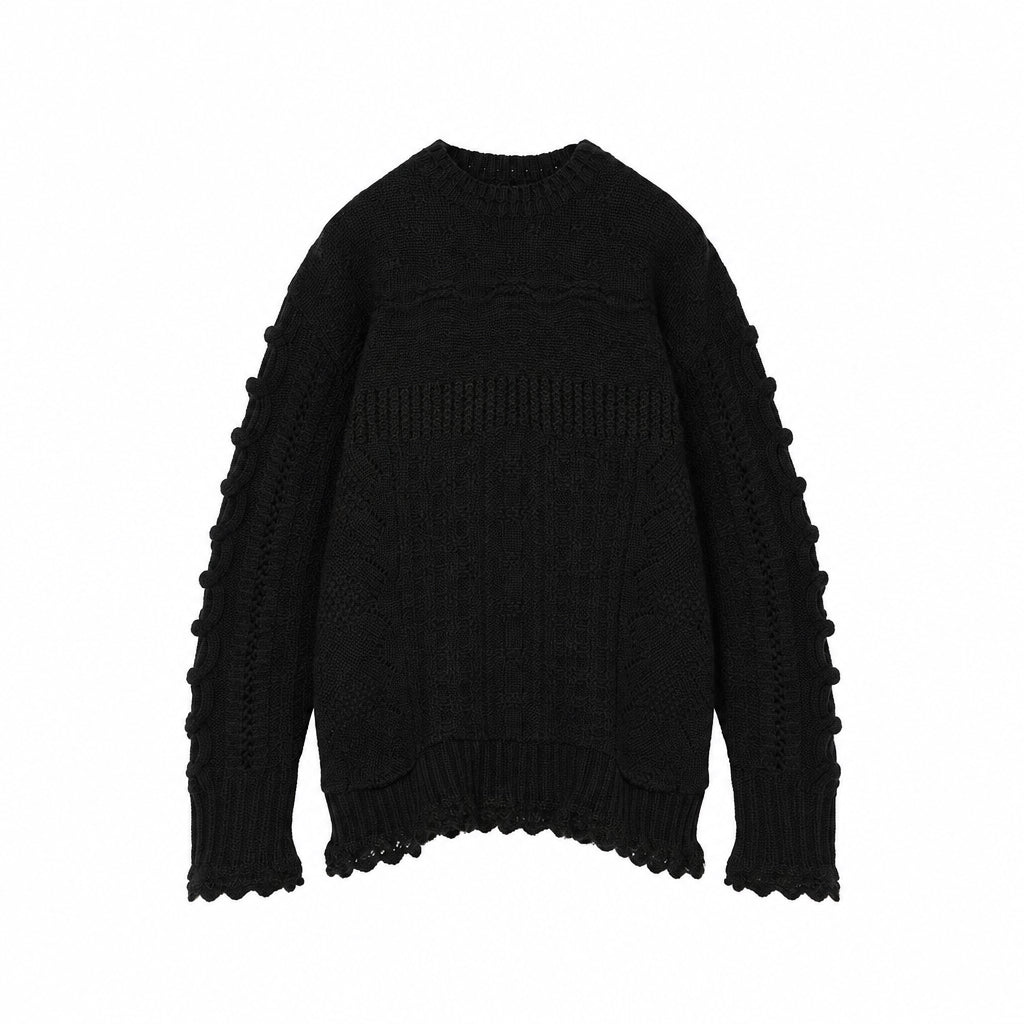 
                  
                    Wool Cable Knit Top
                  
                