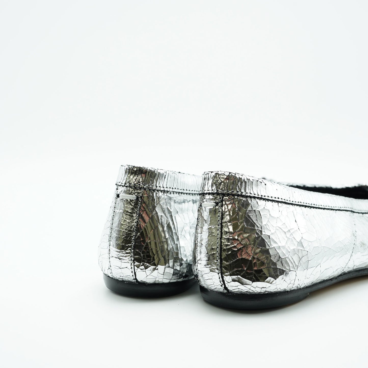 
                  
                    "Tabi" ballet shoes-SILVER-
                  
                