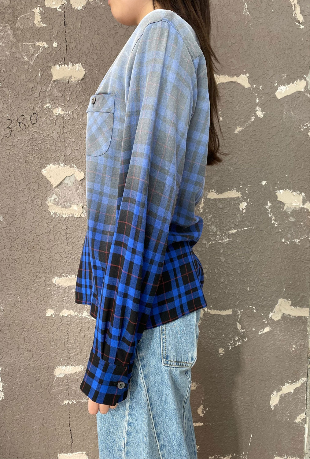 
                  
                    Faded check shirt
                  
                