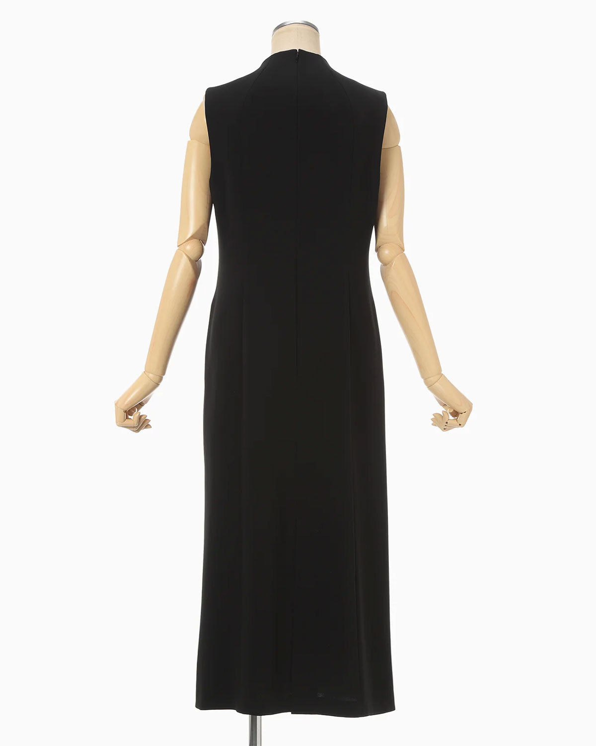 
                  
                    Triacetate Polyester Sleeveless Dress - black
                  
                