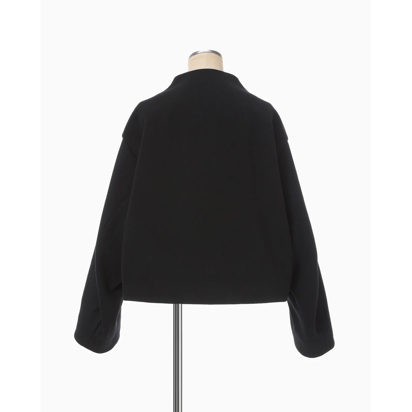 
                  
                    Wool Melton Short Cort - black
                  
                