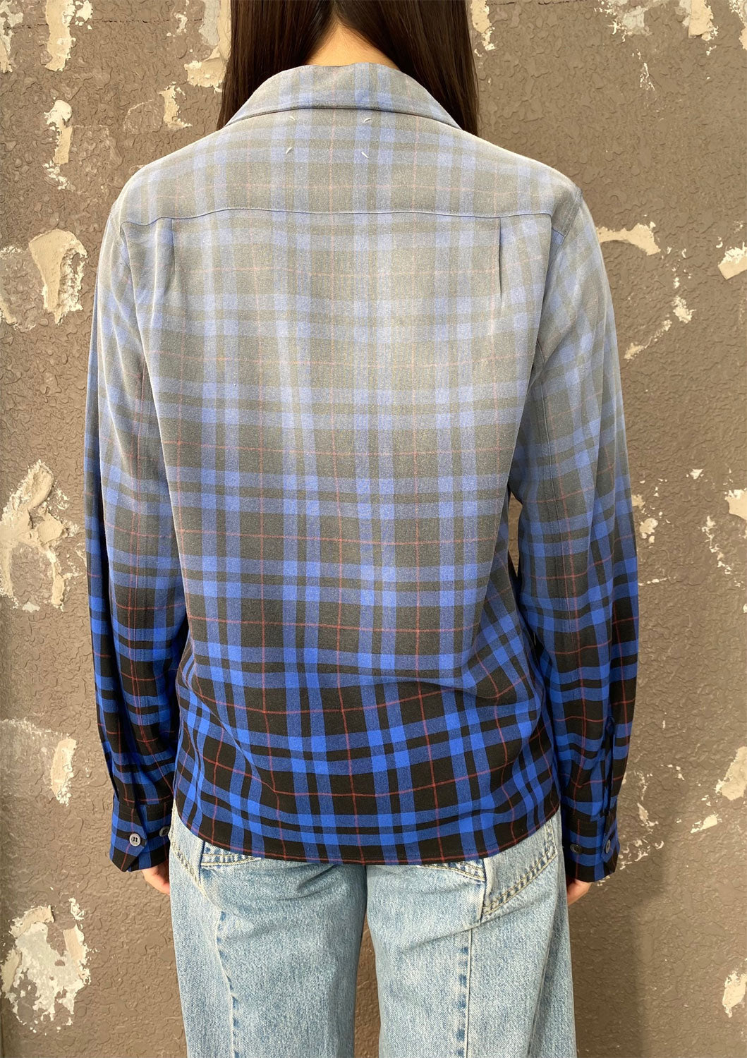 
                  
                    Faded check shirt
                  
                