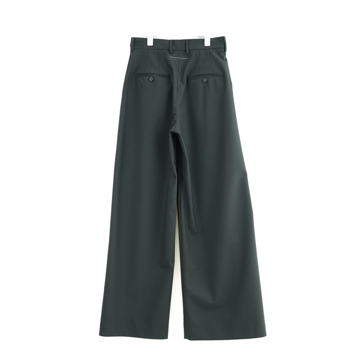 
                  
                    wool blend trousers‐black-
                  
                