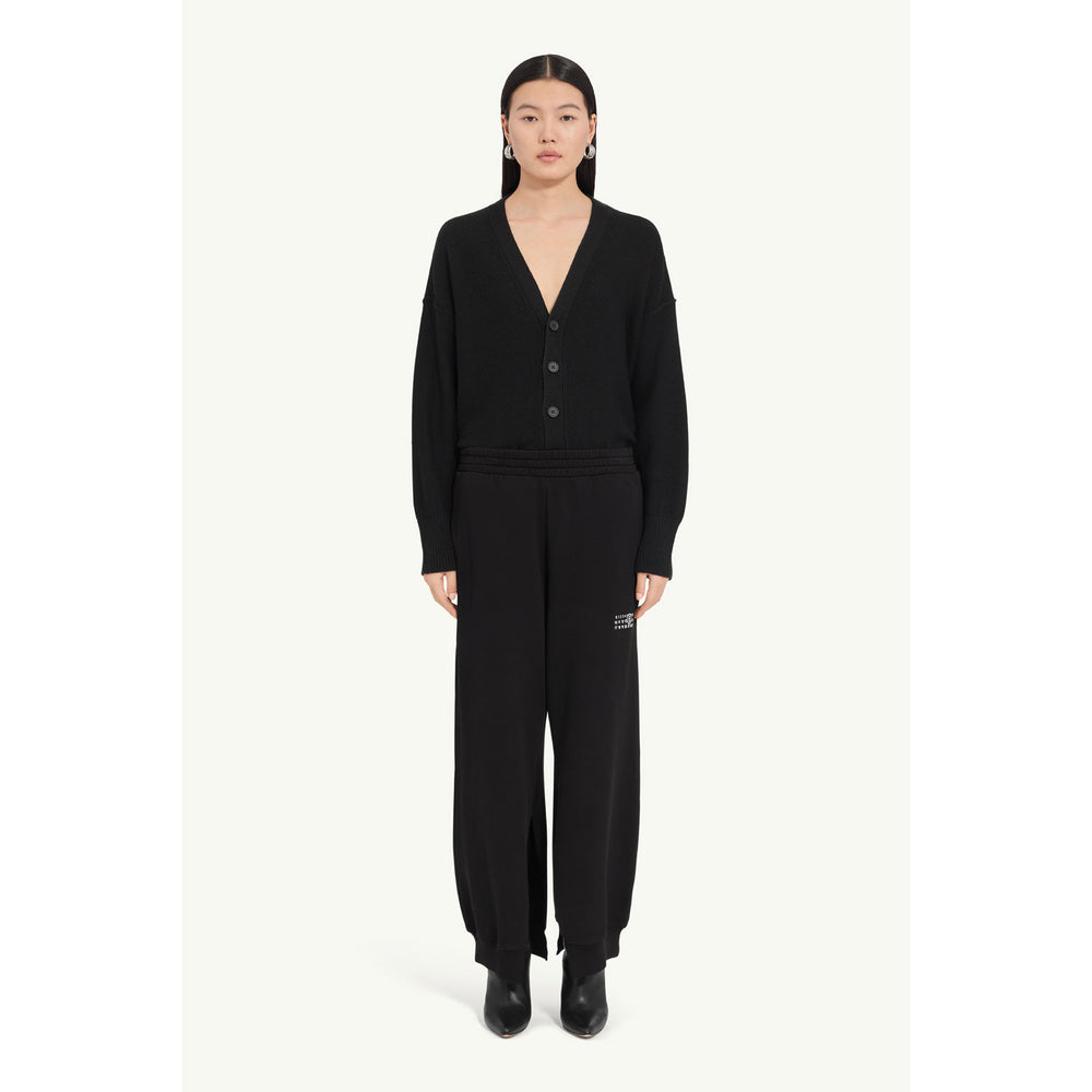 
                  
                    Cotton sweatpants-BLACK-
                  
                