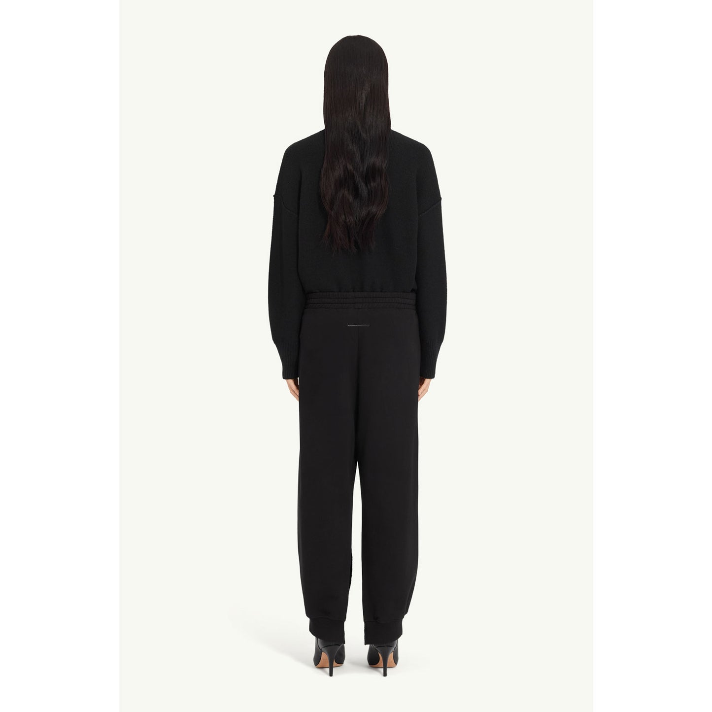 
                  
                    Cotton sweatpants-BLACK-
                  
                
