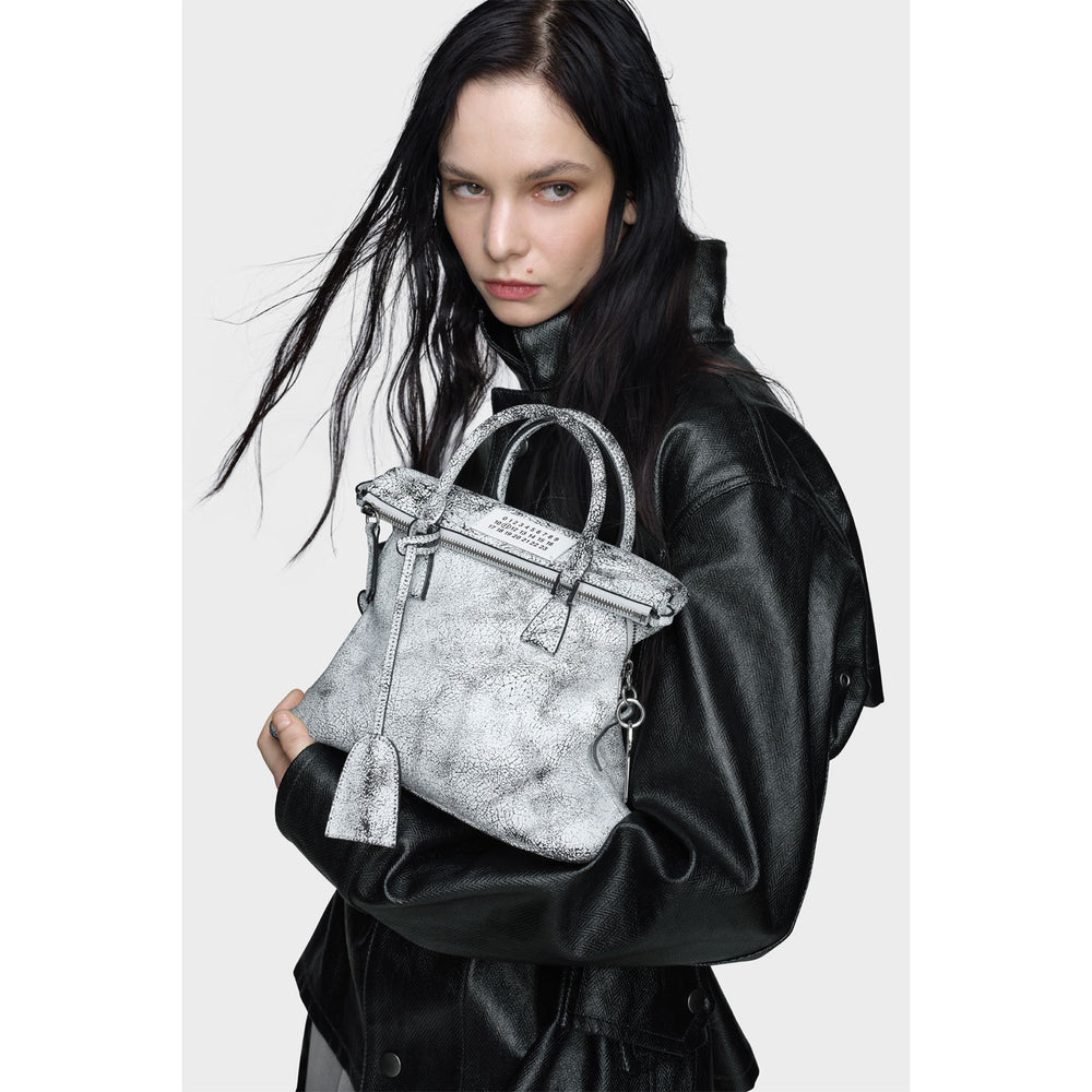 
                  
                    Crossbody bag "5AC" Mini-White & Black
                  
                