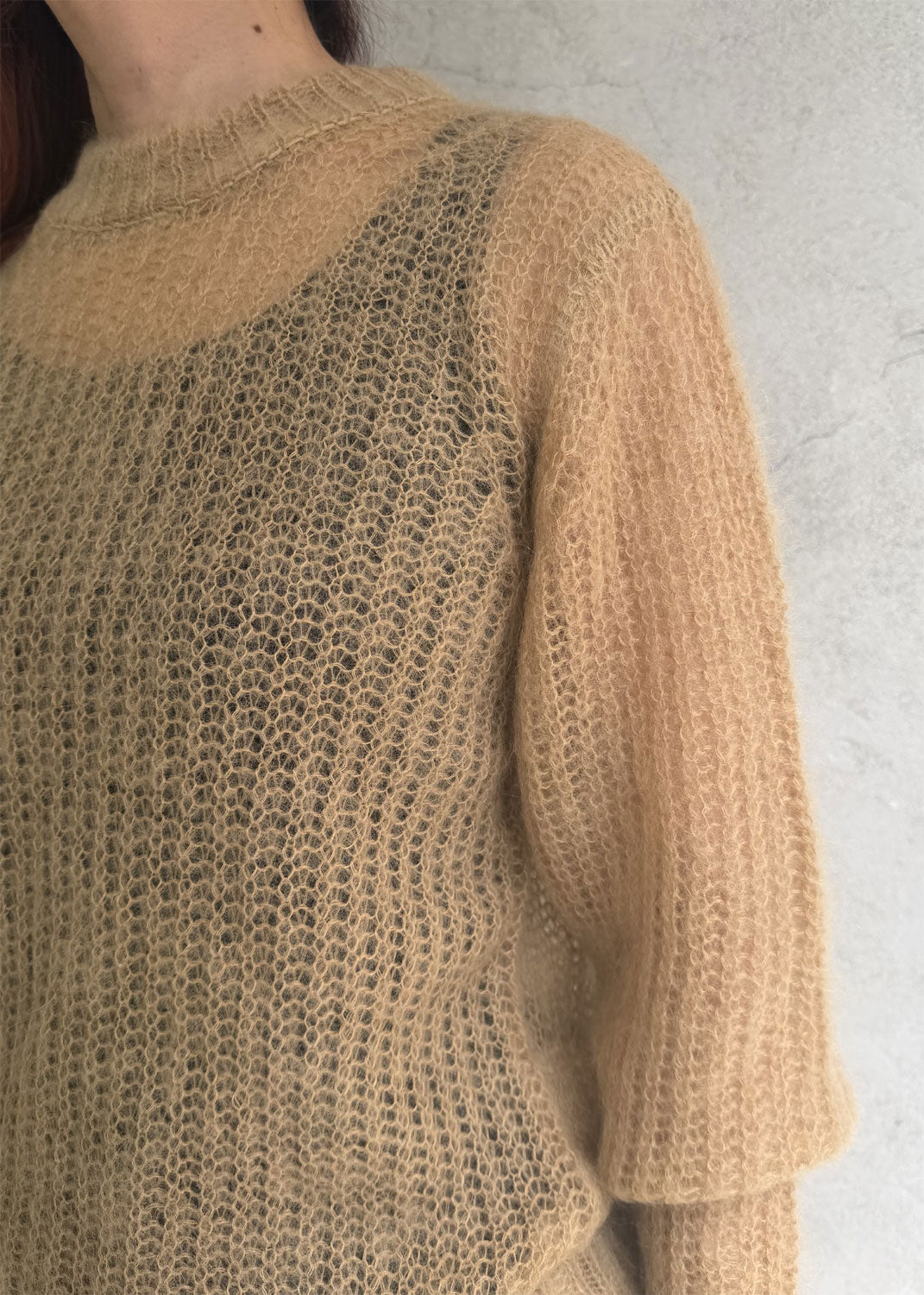 
                  
                    MOHAIR SWEATER
                  
                