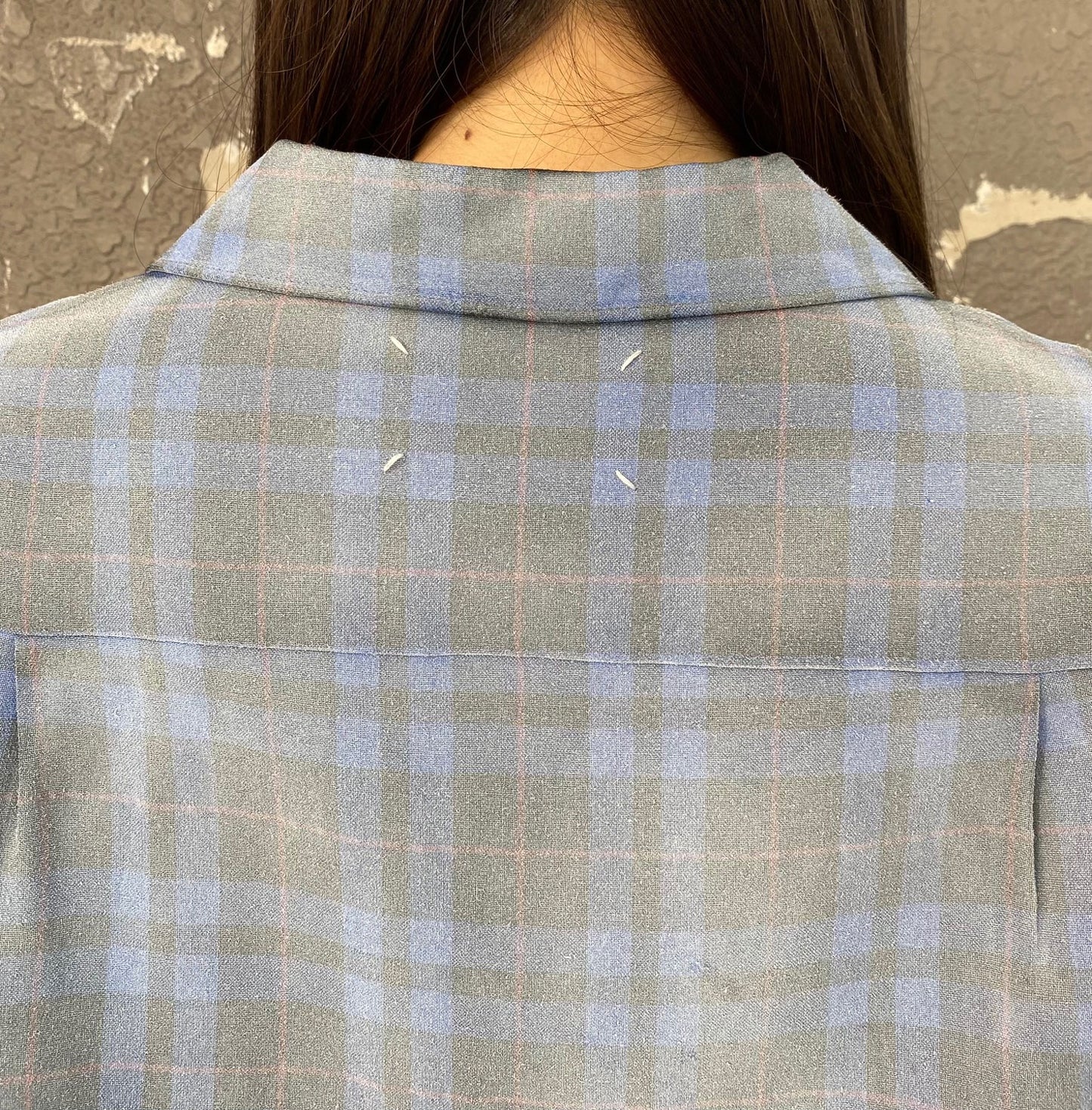 
                  
                    Faded check shirt
                  
                