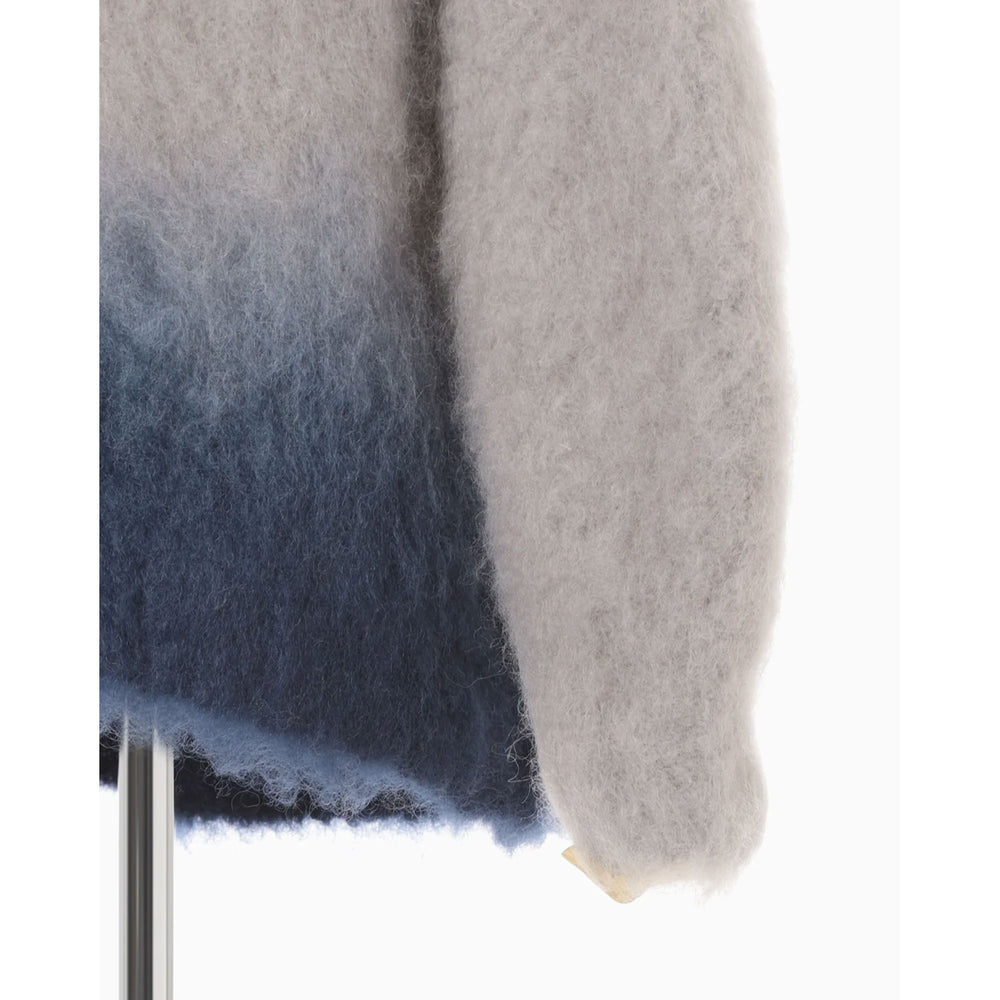 小紋　アイボリー地グレーと黒の雲取り 銀加工有り 小紋 アイボリー地グレーと黒の雲取り 銀加工有り